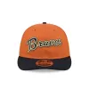 Atlanta Braves Gold Wood Retro Crown 9FIFTY Snapback Hat sold by New Era