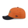 Atlanta Braves Gold Wood Retro Crown 9FIFTY Snapback Hat sold by New Era