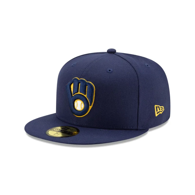 Milwaukee Brewers Authentic Collection 59FIFTY Fitted Hat sold by New Era