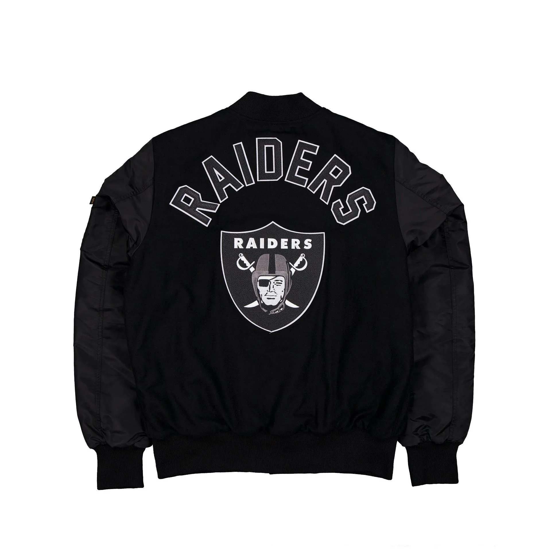 Alpha Industries x Las Vegas Raiders MA-1 Wool Varsity Jacket sold by New Era product image thumbnail 3