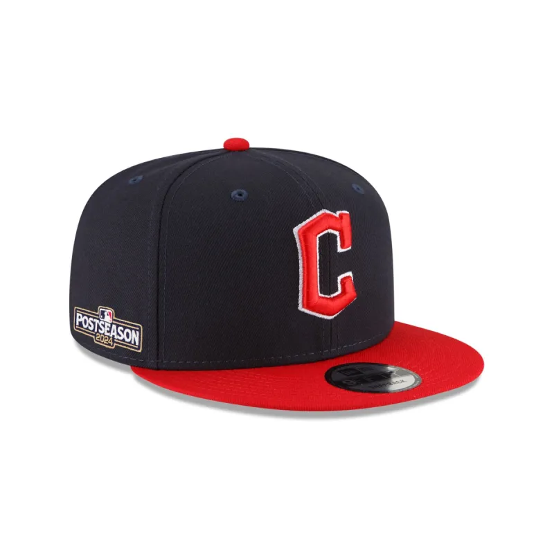 Cleveland Guardians 2024 Post Season Side Patch 9FIFTY Snapback Hat sold by New Era