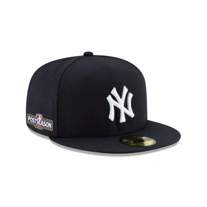New York Yankees 2024 Postseason Side Patch 59FIFTY Fitted Hat sold by New Era