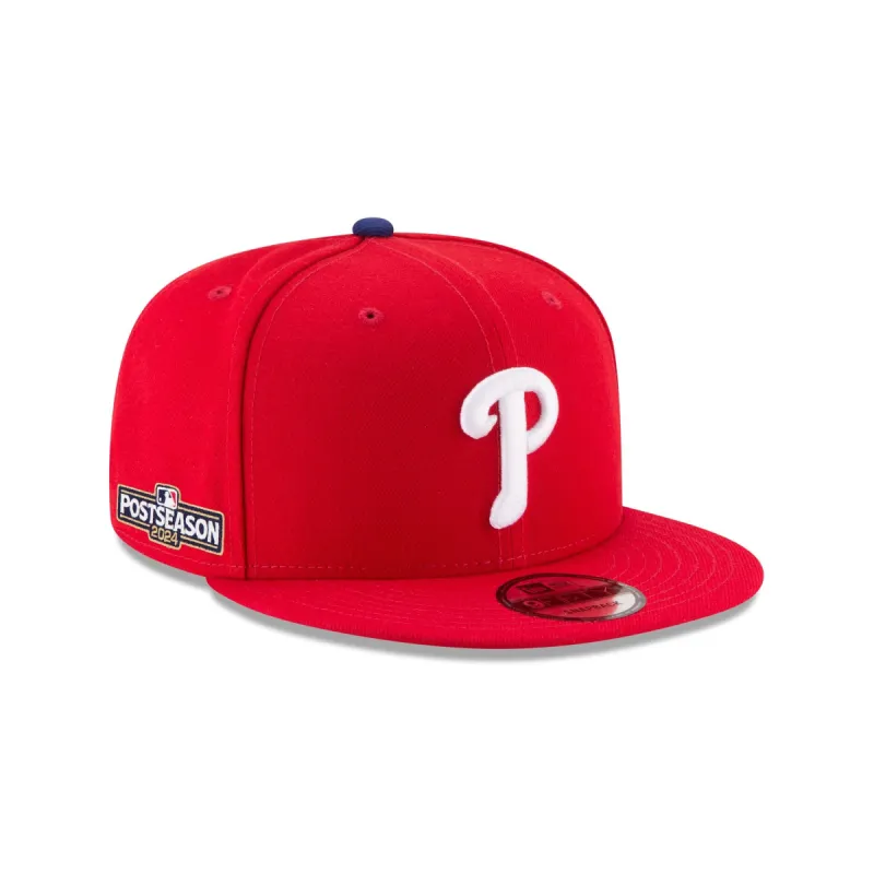 Philadelphia Phillies 2024 Post Season Side Patch 9FIFTY Snapback Hat sold by New Era