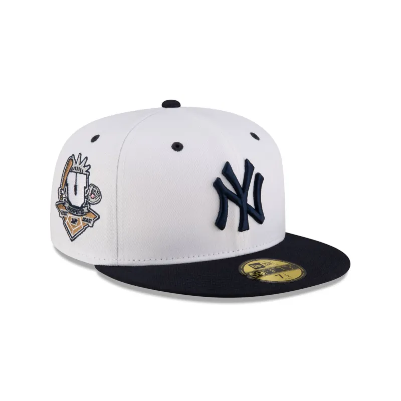 Undefeated x New York Yankees White 59FIFTY Fitted Hat sold by New Era