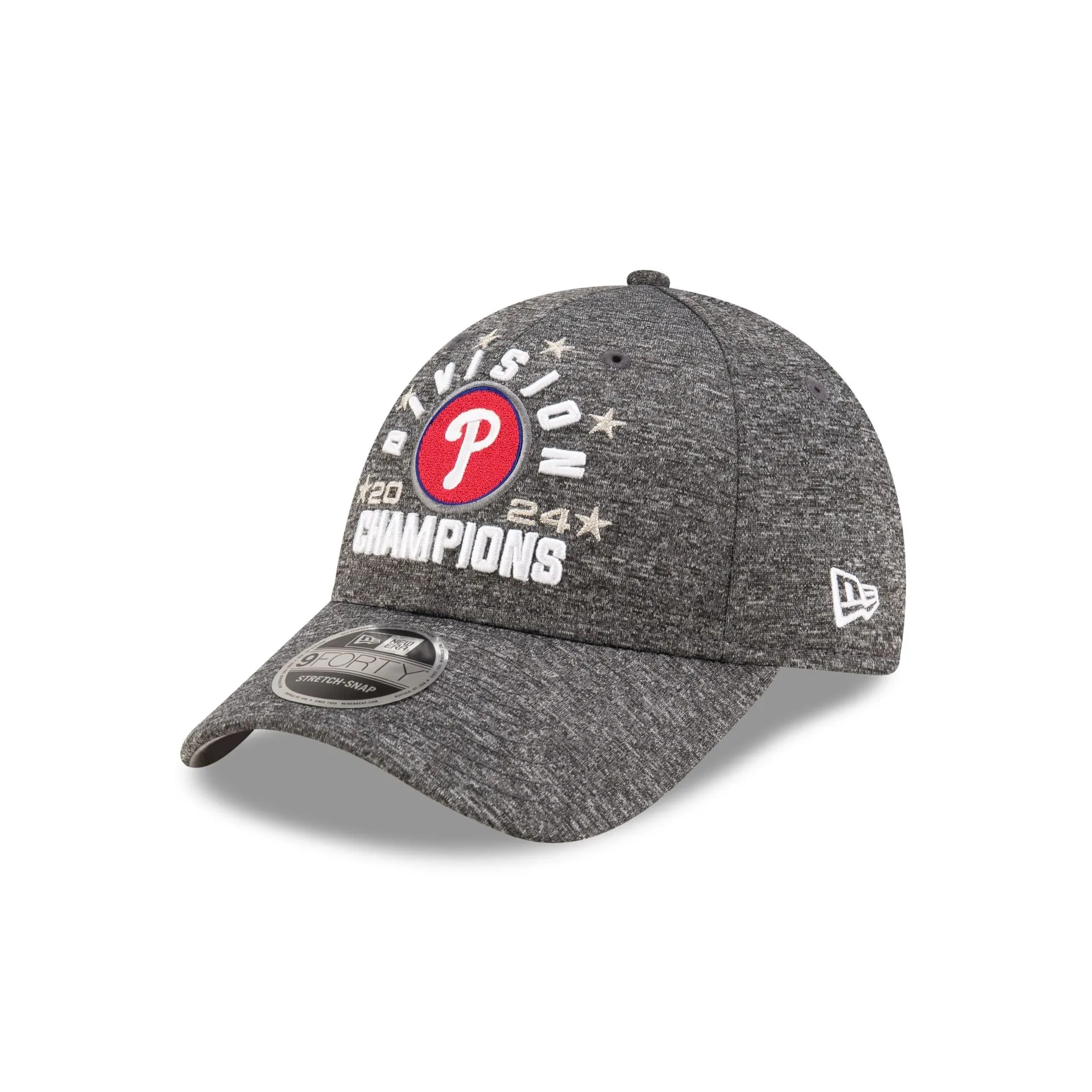 Philadelphia Phillies 2024 Division Champions Locker Room 9FORTY Stretch-Snap Hat sold by New Era