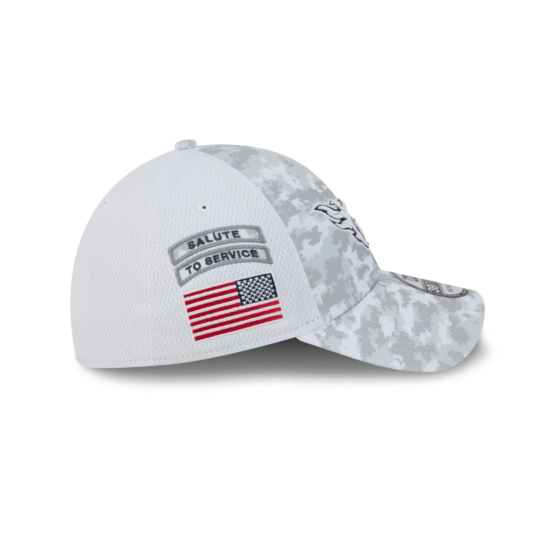 Tennessee Titans 2024 Salute to Service 39THIRTY Stretch Fit Hat sold by New Era product image thumbnail 4