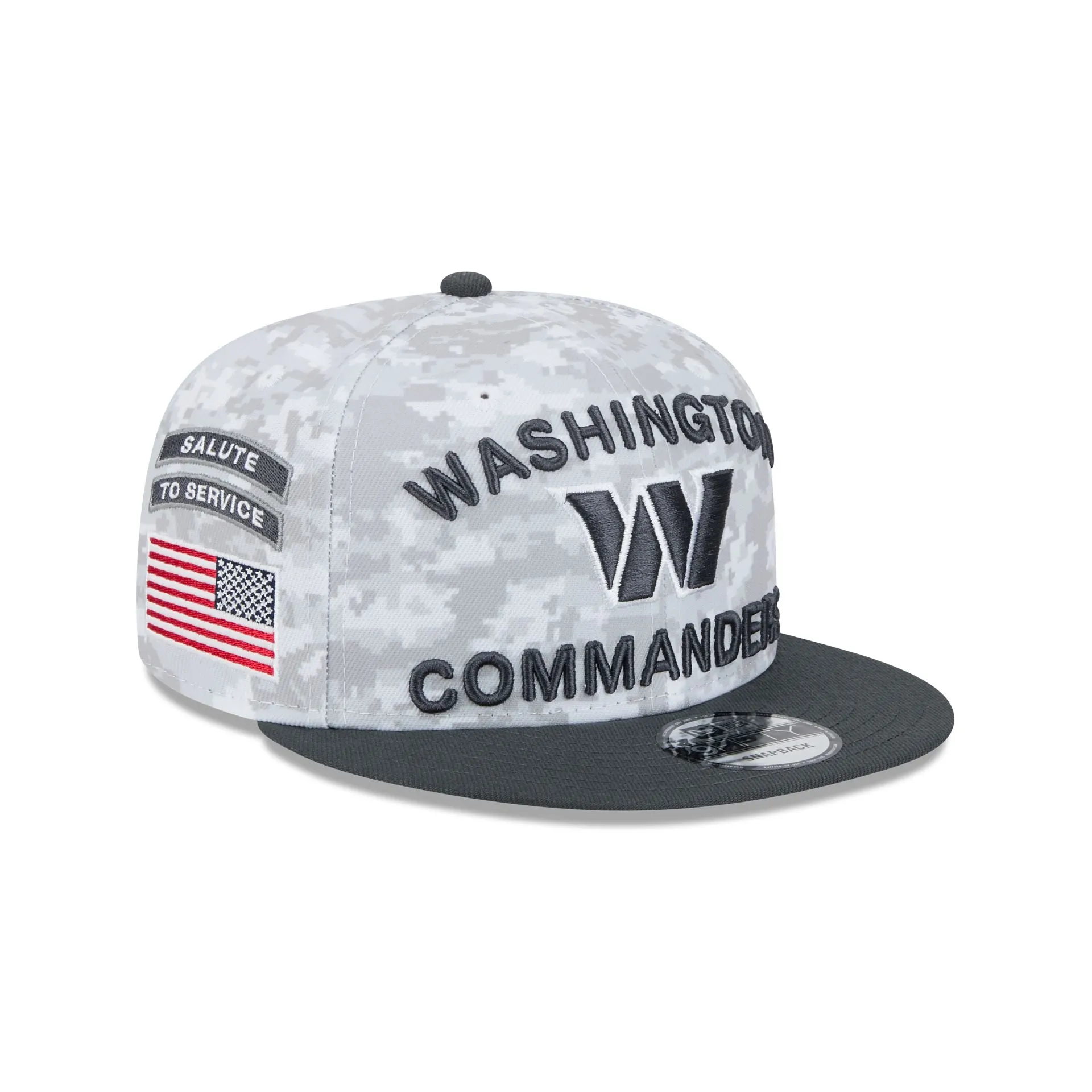 Washington Commanders 2024 Salute to Service 9FIFTY Snapback Hat sold by New Era