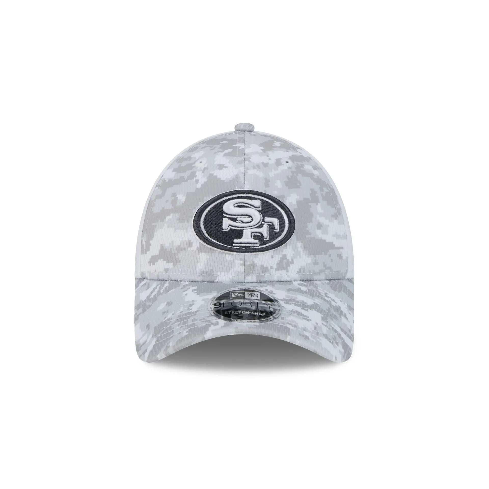 San Francisco 49ers 2024 Salute to Service 9FORTY Stretch-Snap Hat sold by New Era product image thumbnail 2