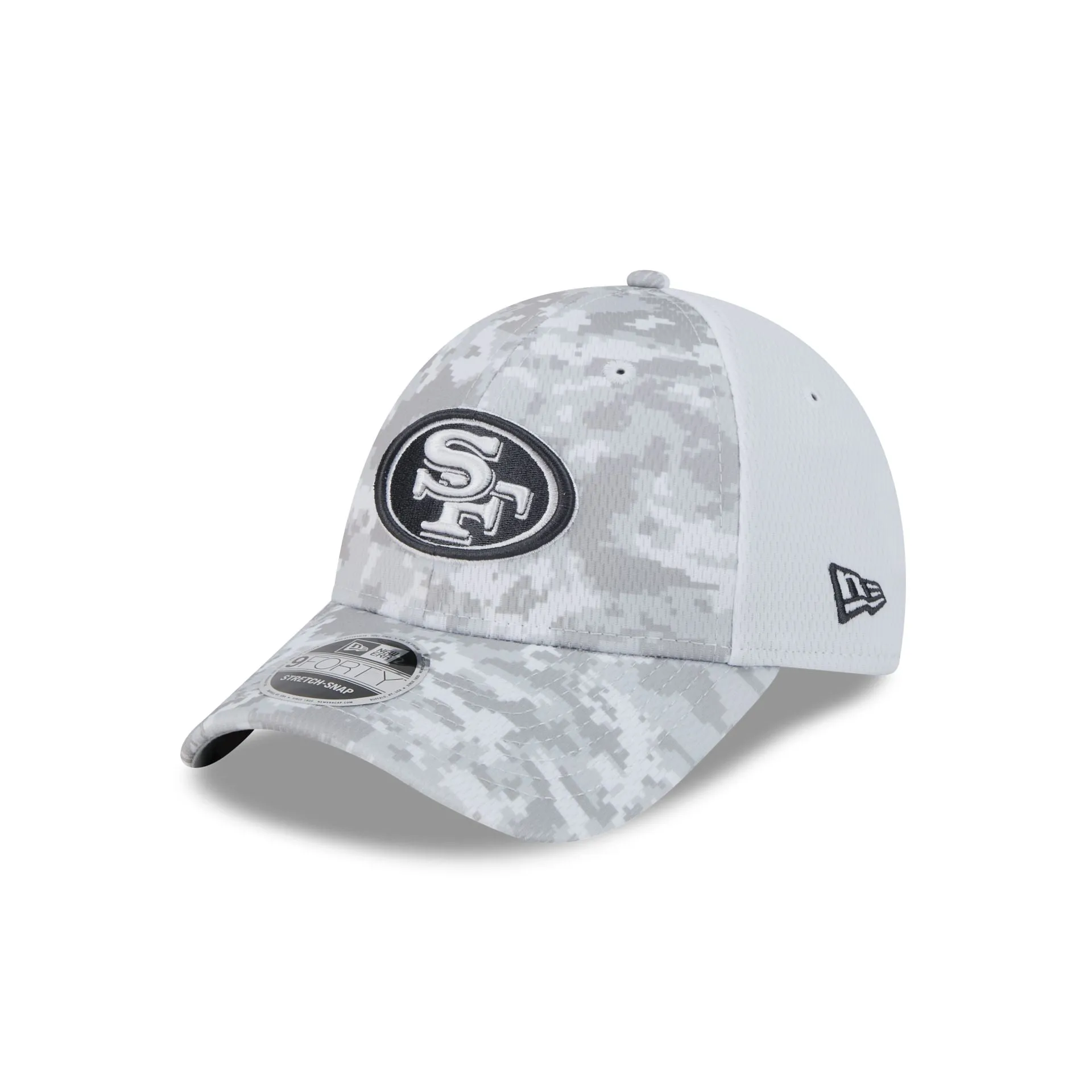 San Francisco 49ers 2024 Salute to Service 9FORTY Stretch-Snap Hat sold by New Era product image thumbnail 3