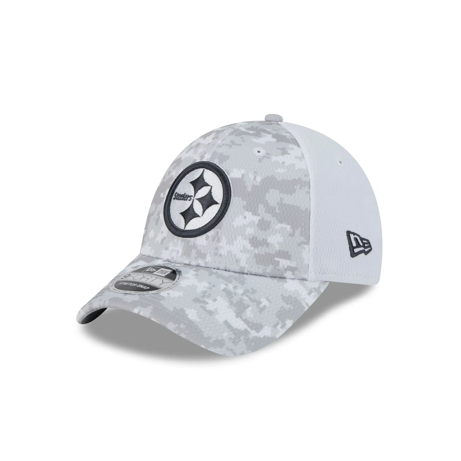 Pittsburgh Steelers 2024 Salute to Service 9FORTY Stretch-Snap Hat sold by New Era product image thumbnail 3