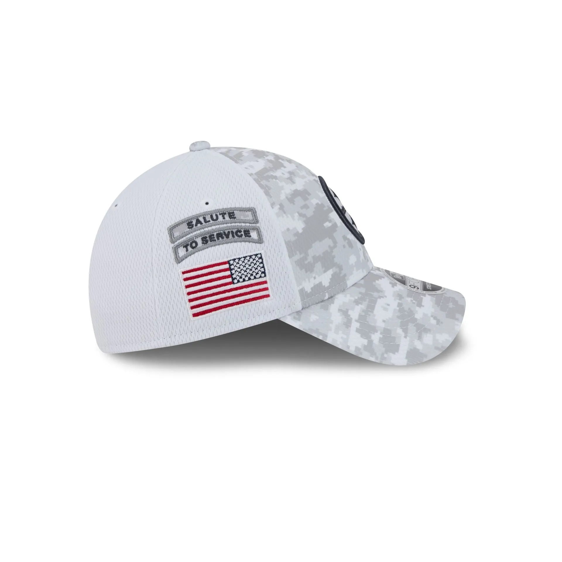 Pittsburgh Steelers 2024 Salute to Service 9FORTY Stretch-Snap Hat sold by New Era product image thumbnail 4