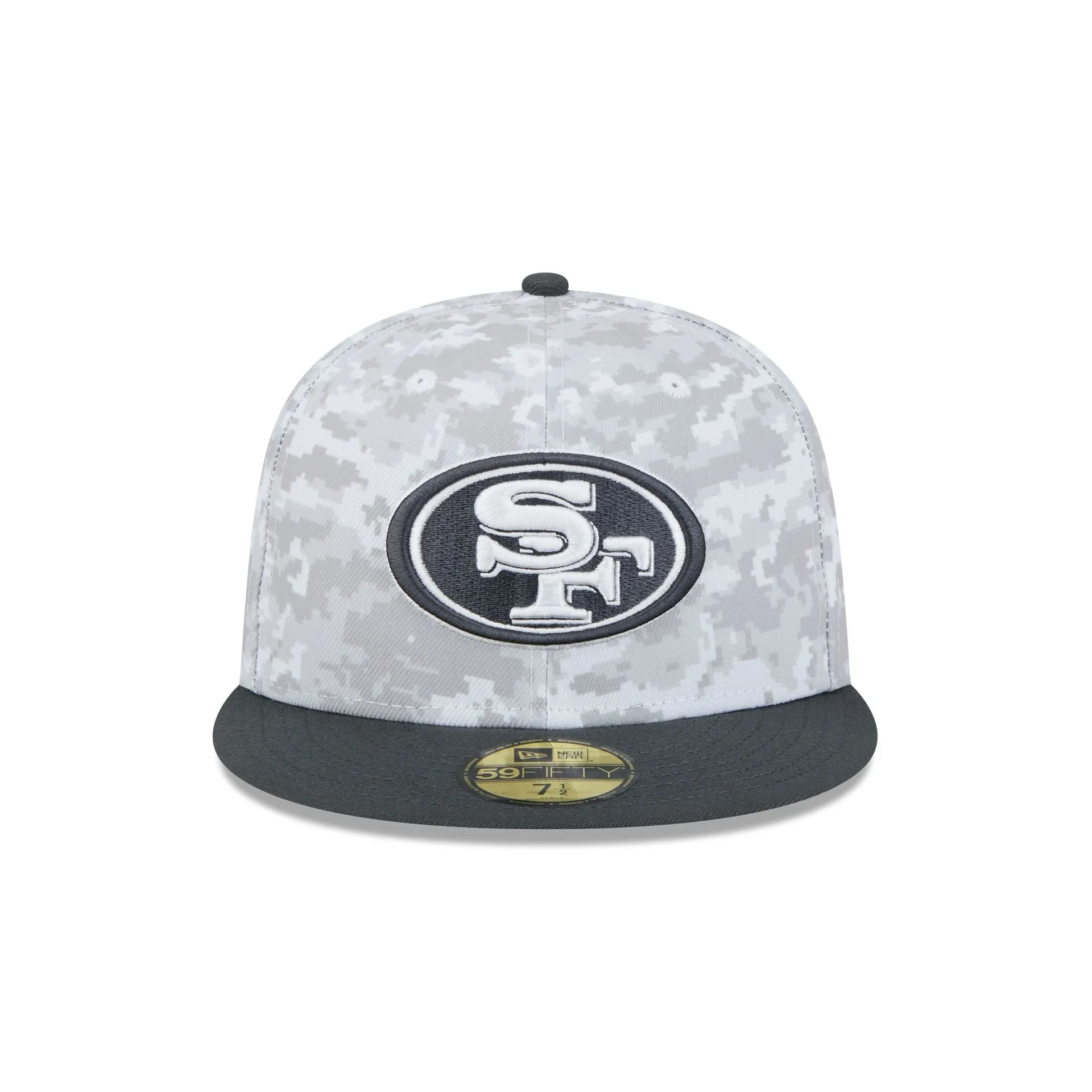 San Francisco 49ers 2024 Salute to Service 59FIFTY Fitted Hat sold by New Era product image thumbnail 2