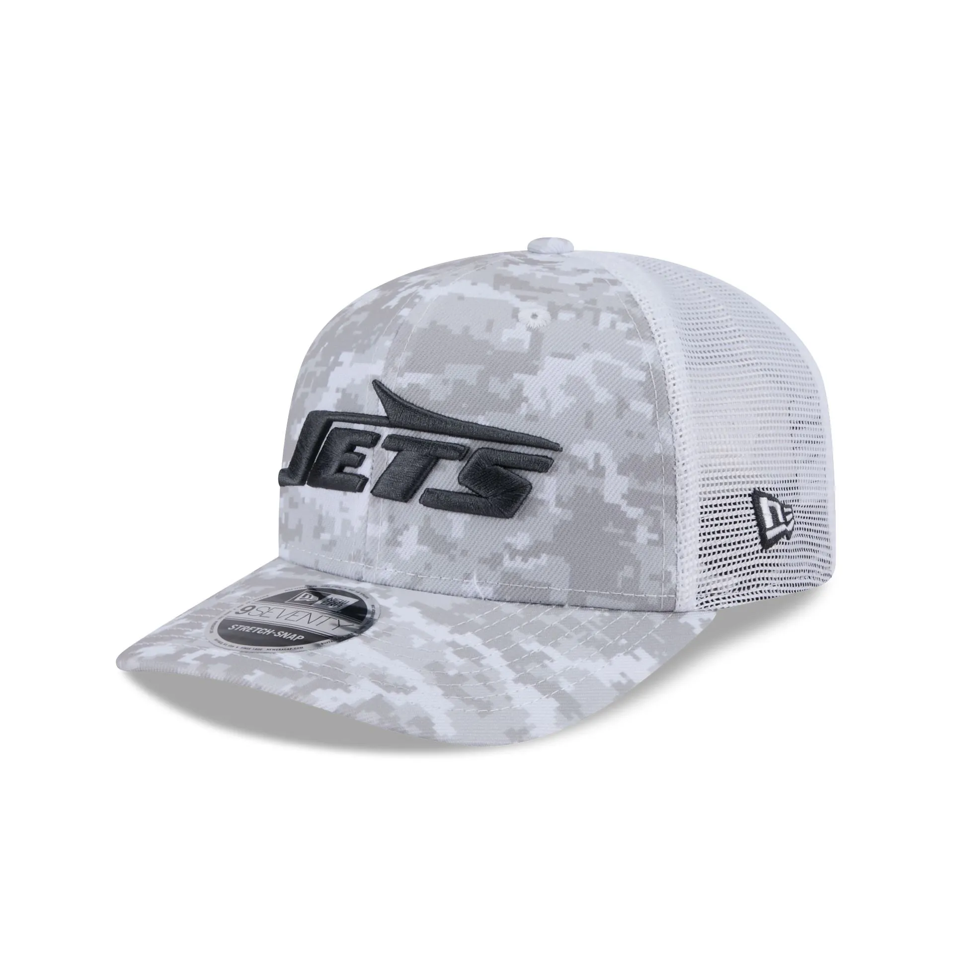 New York Jets 2024 Salute to Service 9SEVENTY Trucker Hat sold by New Era product image thumbnail 3