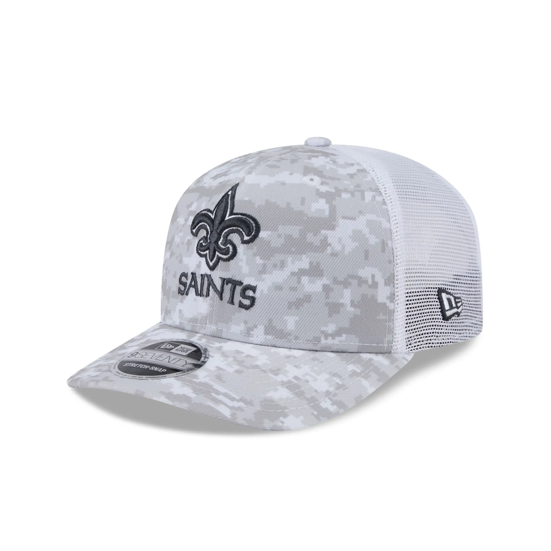 New Orleans Saints 2024 Salute to Service 9SEVENTY Trucker Hat sold by New Era product image thumbnail 3