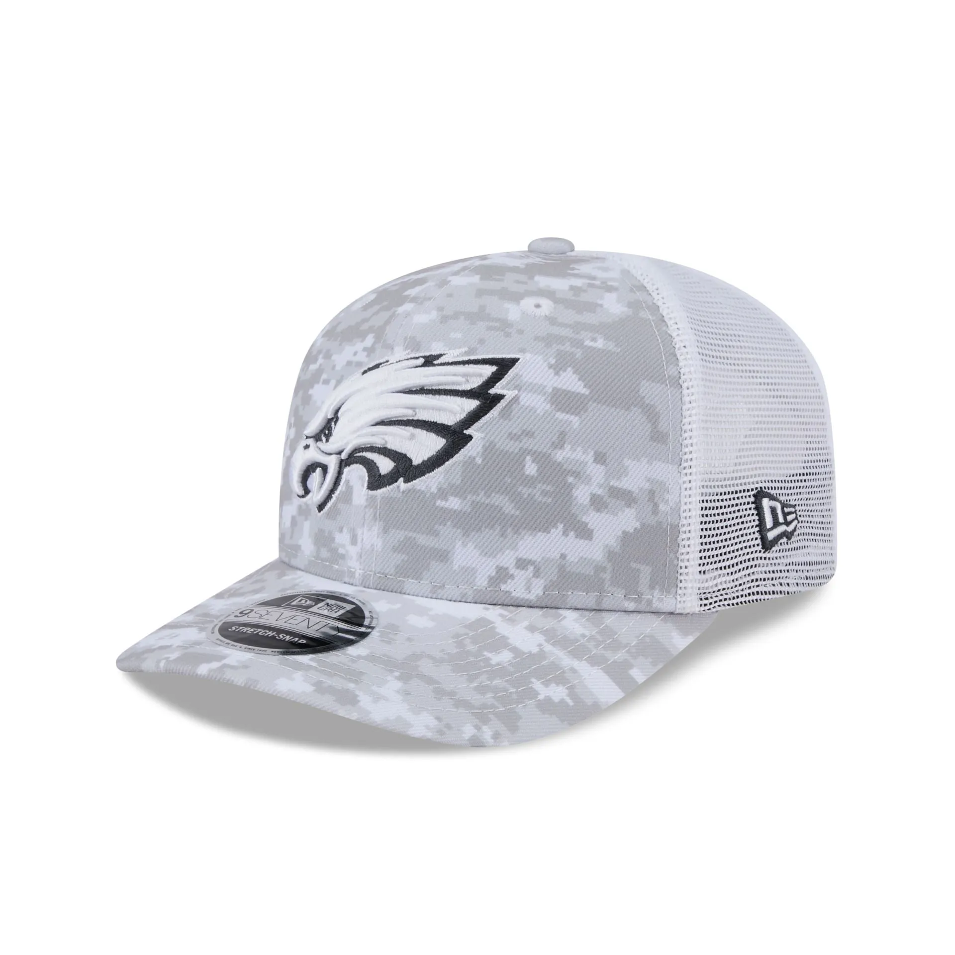 Philadelphia Eagles 2024 Salute to Service 9SEVENTY Trucker Hat sold by New Era product image thumbnail 3