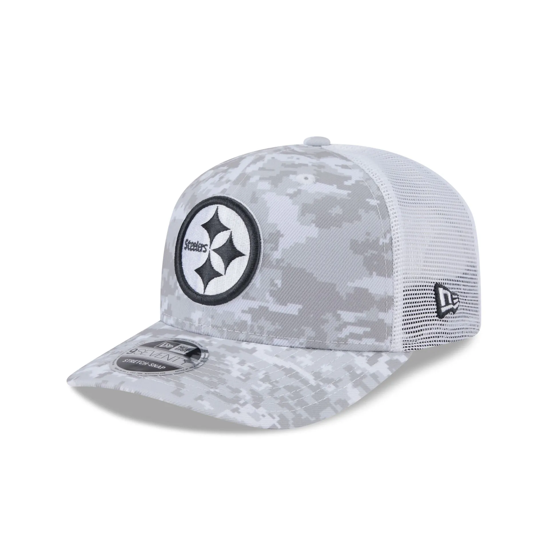 Pittsburgh Steelers 2024 Salute to Service 9SEVENTY Trucker Hat sold by New Era product image thumbnail 3