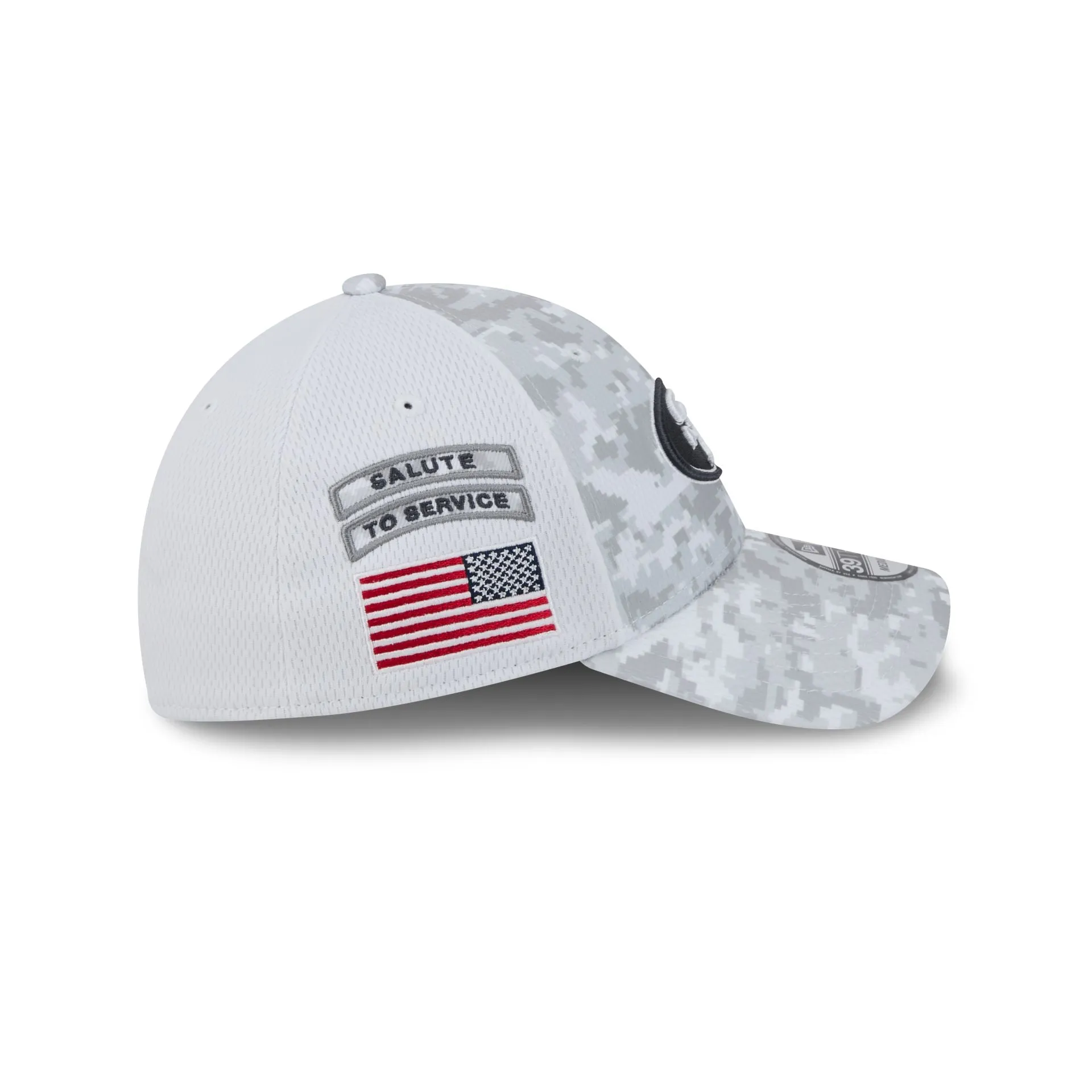 San Francisco 49ers 2024 Salute to Service 39THIRTY Stretch Fit Hat sold by New Era product image thumbnail 4