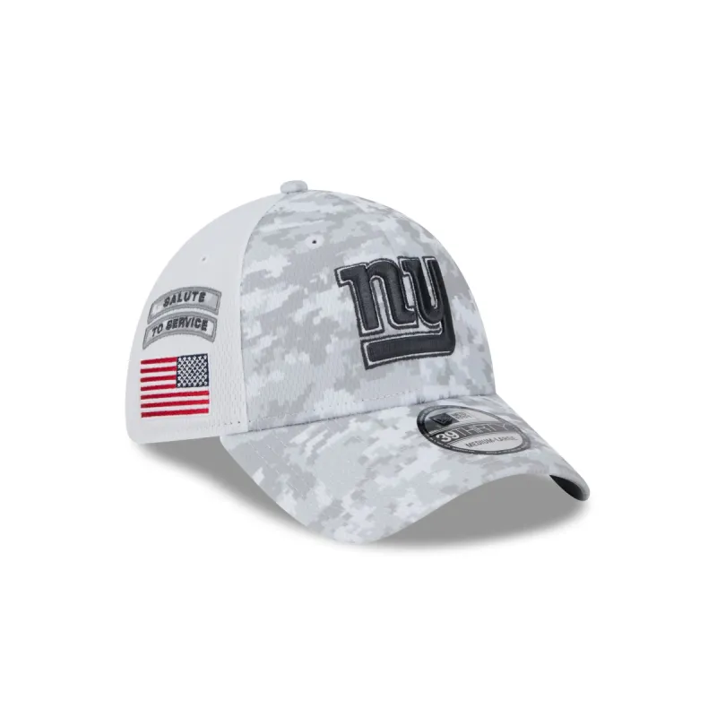 New York Giants 2024 Salute to Service 39THIRTY Stretch Fit Hat sold by New Era
