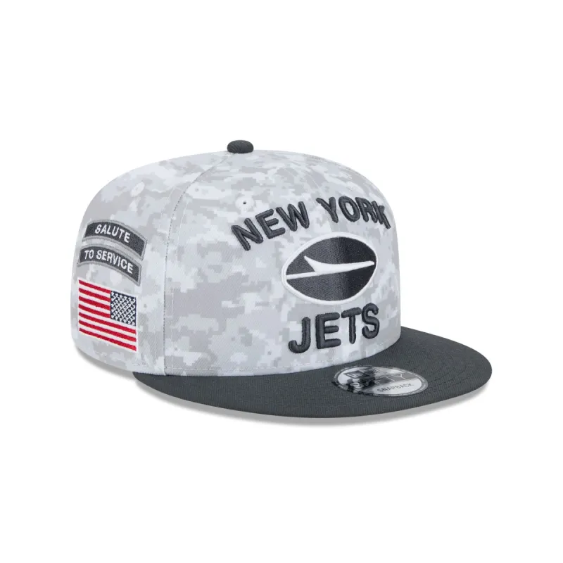 New York Jets 2024 Salute to Service 9FIFTY Snapback Hat sold by New Era