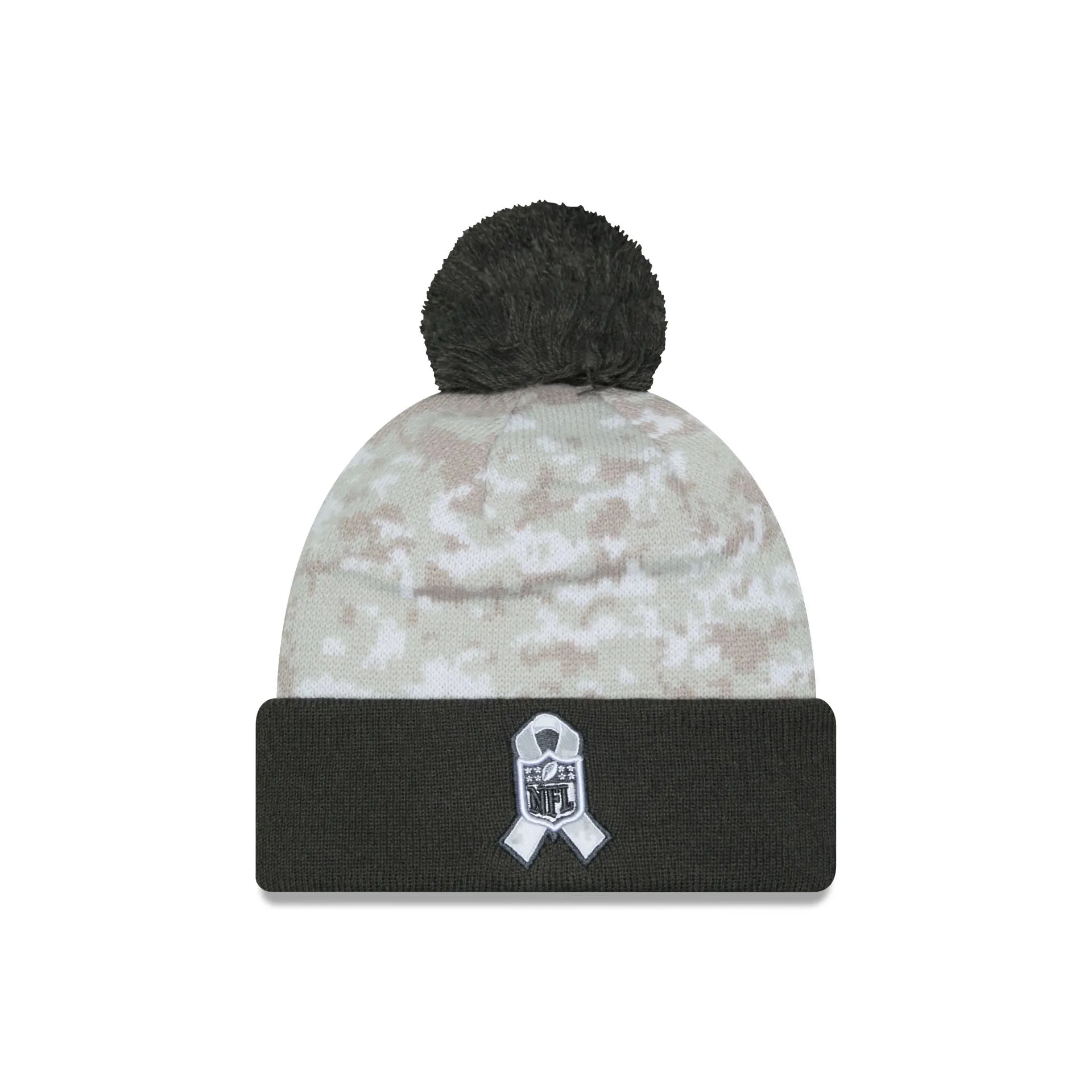 San Francisco 49ers 2024 Salute to Service Pom Knit Hat sold by New Era product image thumbnail 2