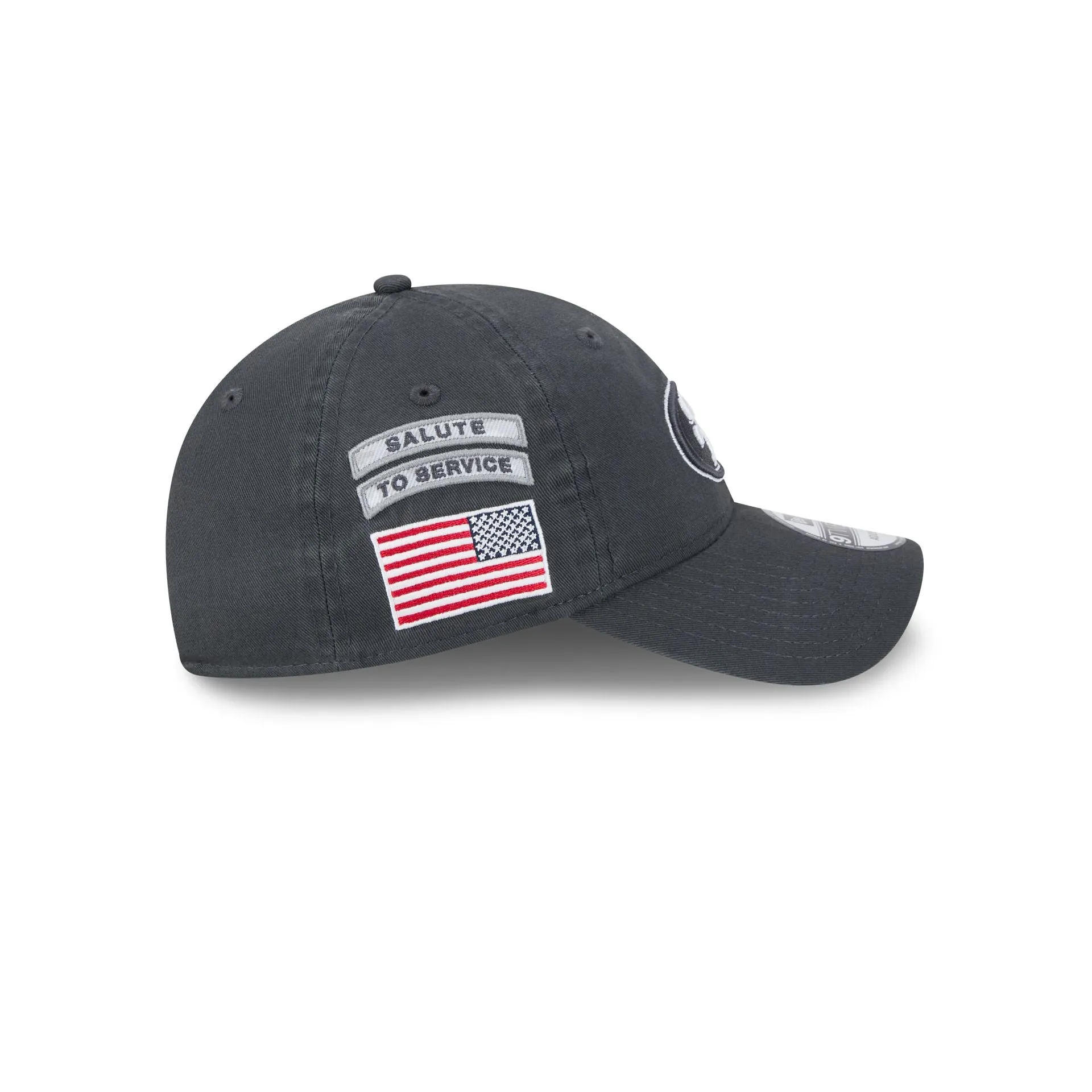 San Francisco 49ers 2024 Salute to Service 9TWENTY Adjustable Hat sold by New Era product image thumbnail 4