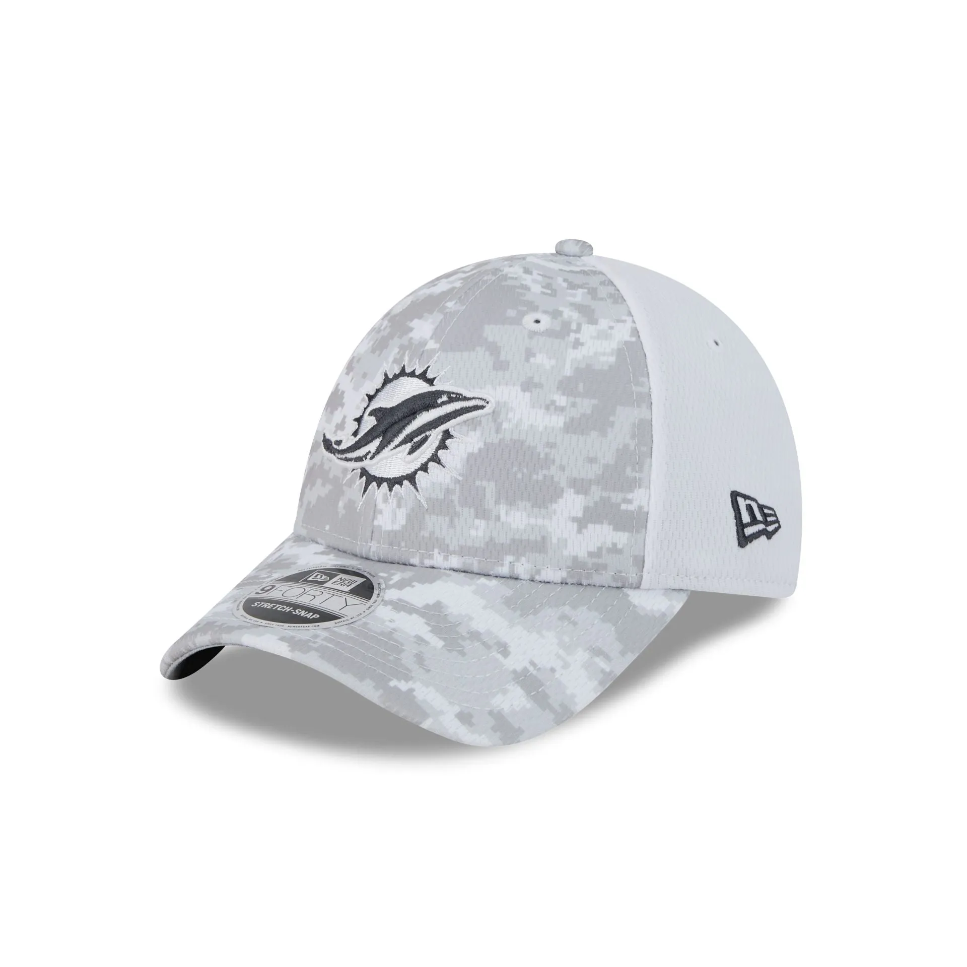 Miami Dolphins 2024 Salute to Service 9FORTY Stretch-Snap Hat sold by New Era product image thumbnail 3