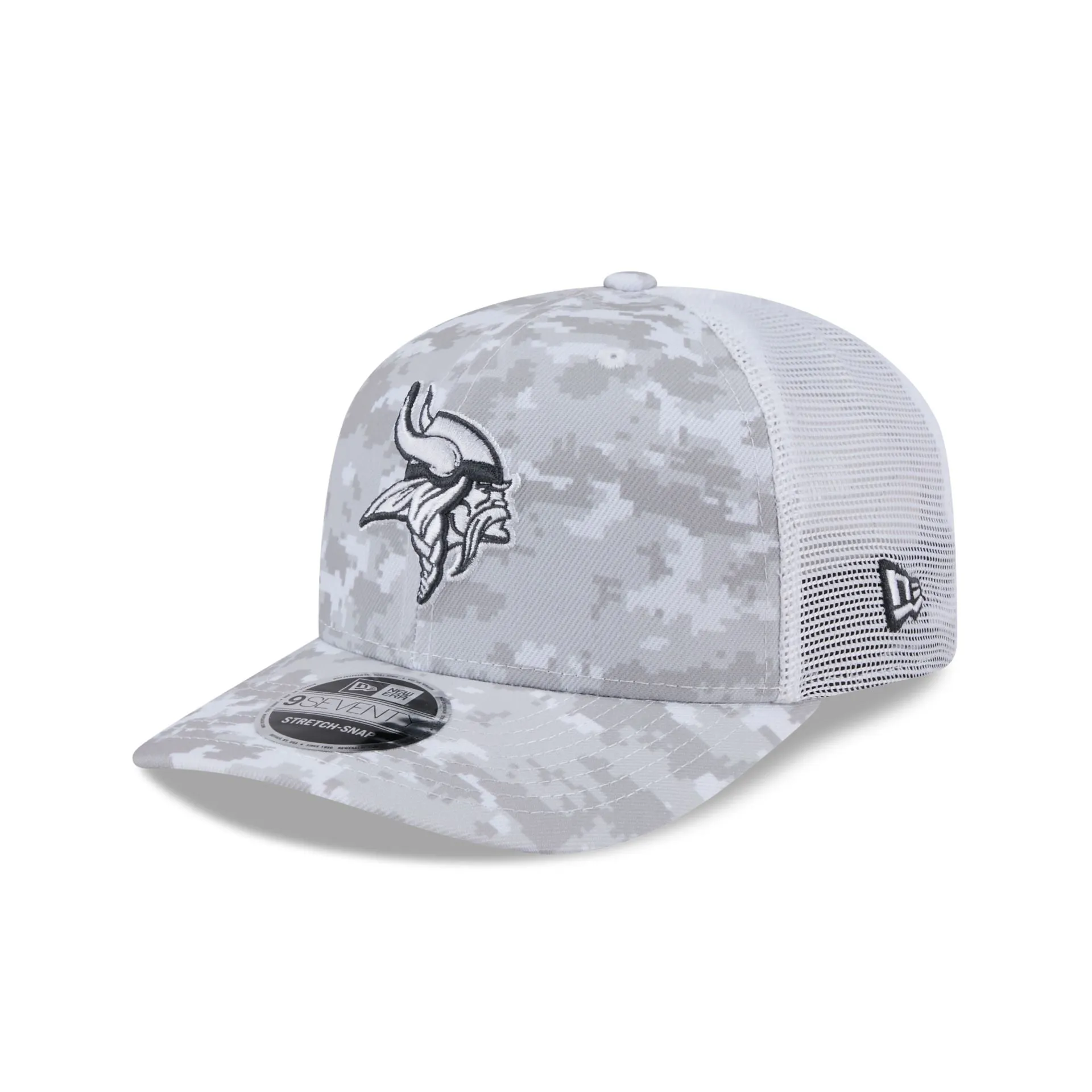 Minnesota Vikings 2024 Salute to Service 9SEVENTY Trucker Hat sold by New Era product image thumbnail 3