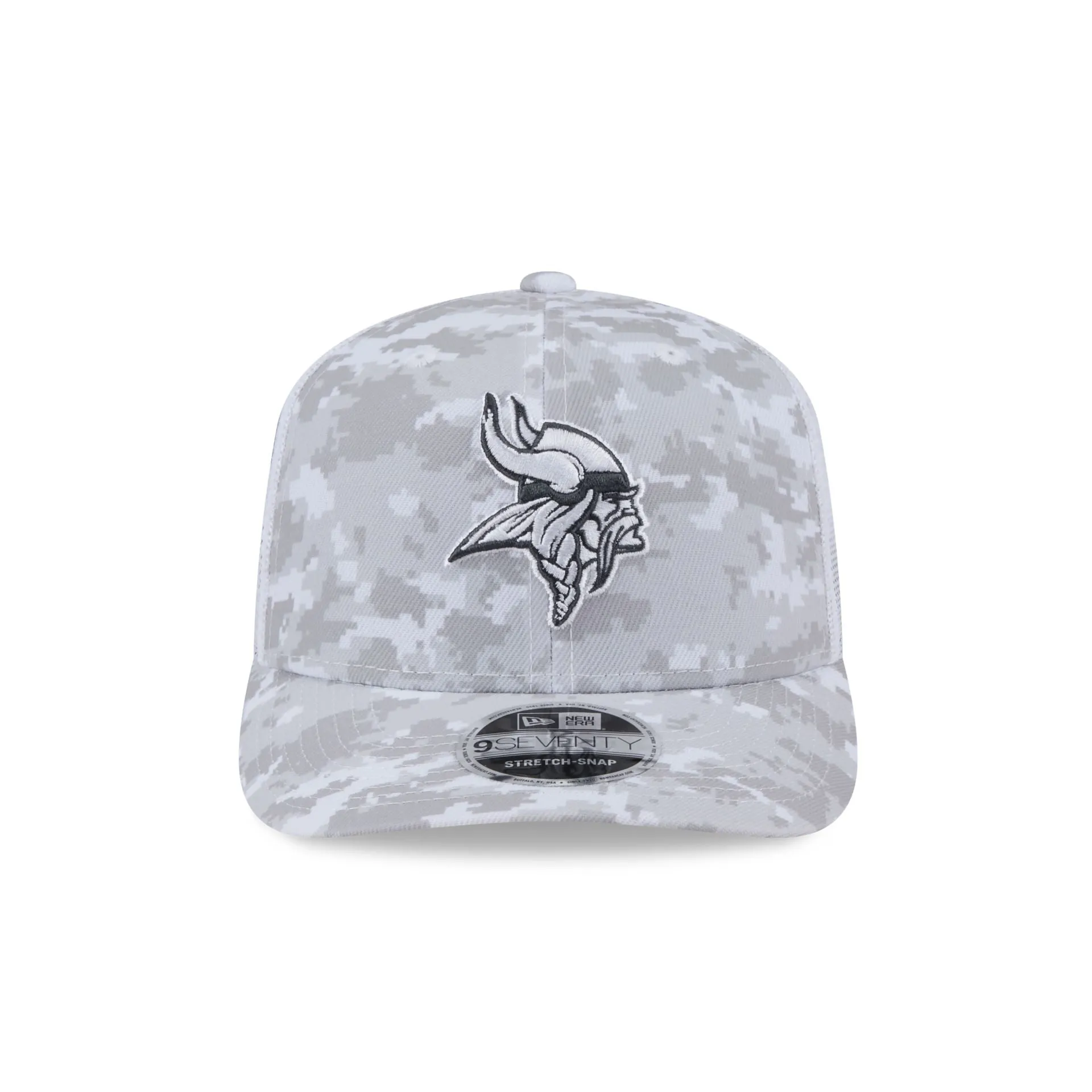 Minnesota Vikings 2024 Salute to Service 9SEVENTY Trucker Hat sold by New Era product image thumbnail 2