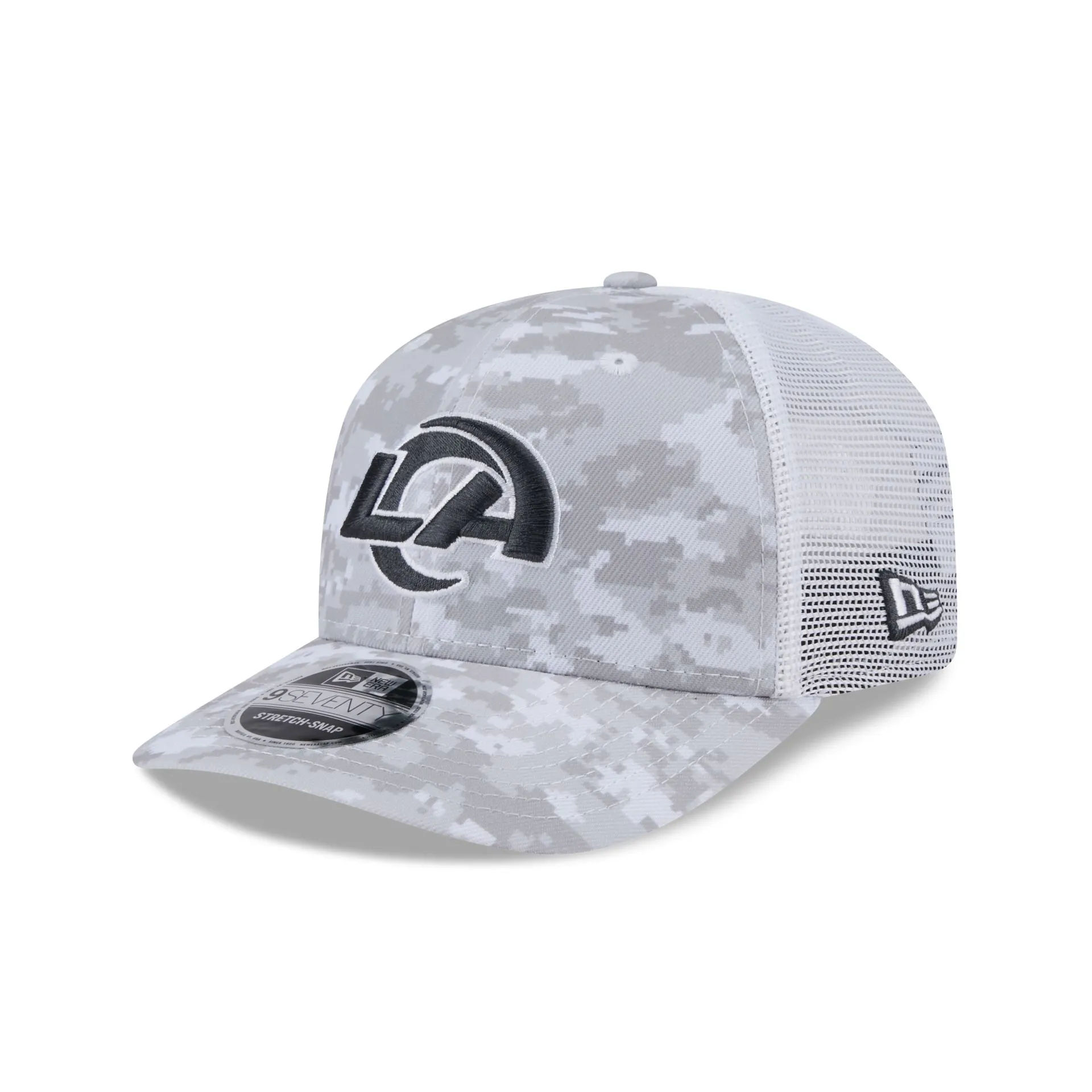Los Angeles Rams 2024 Salute to Service 9SEVENTY Trucker Hat sold by New Era product image thumbnail 3