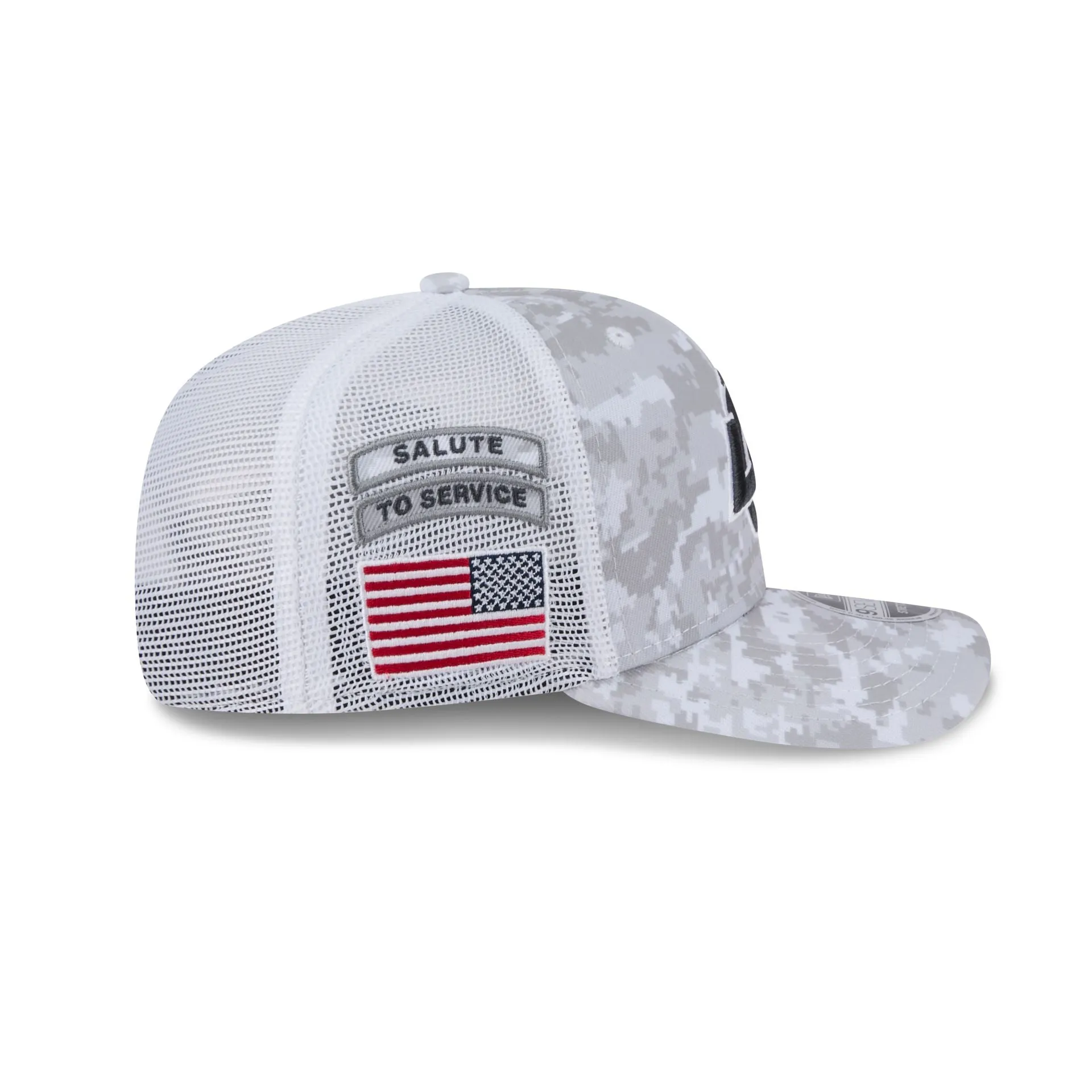 Los Angeles Rams 2024 Salute to Service 9SEVENTY Trucker Hat sold by New Era product image thumbnail 4