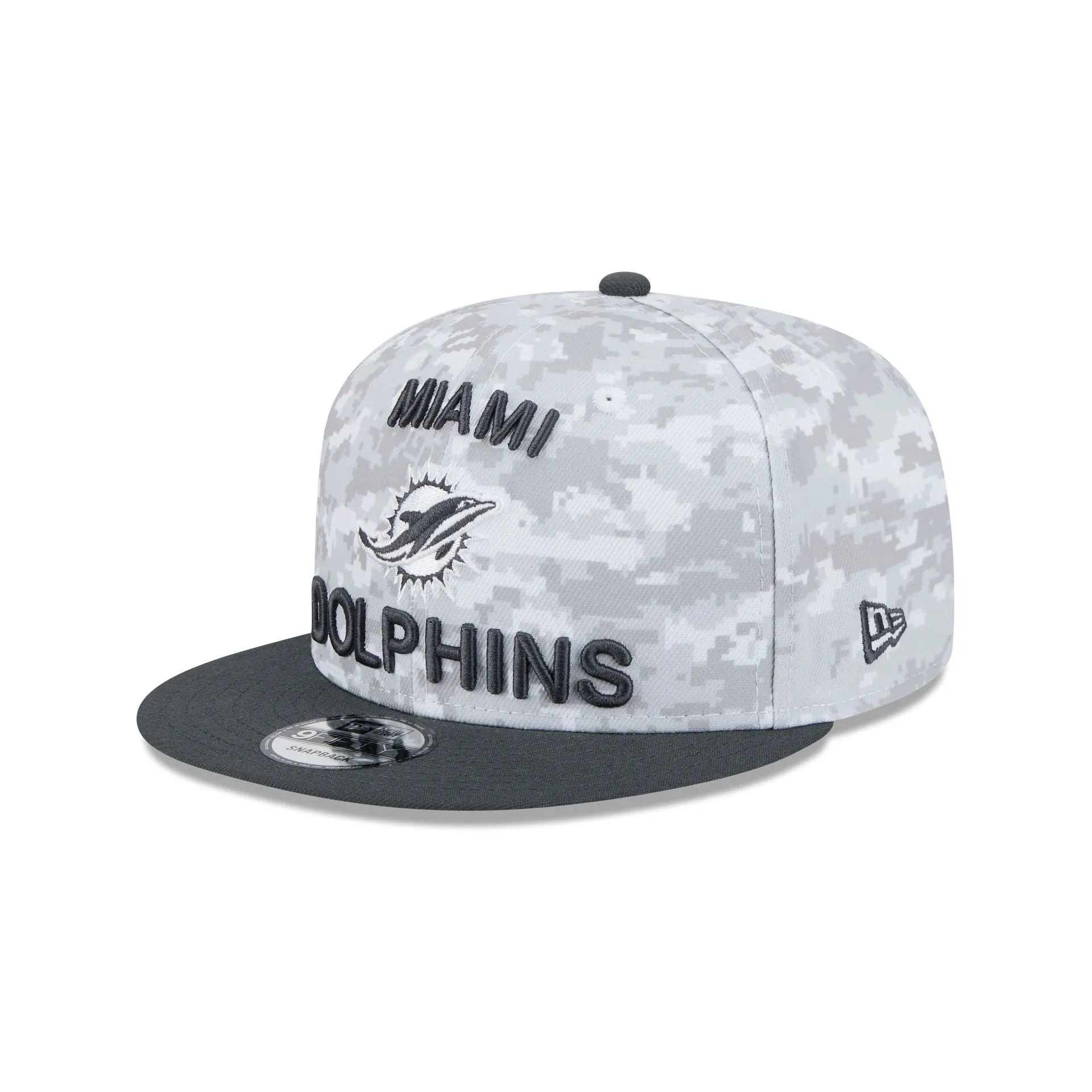Miami Dolphins 2024 Salute to Service 9FIFTY Snapback Hat sold by New Era product image thumbnail 3