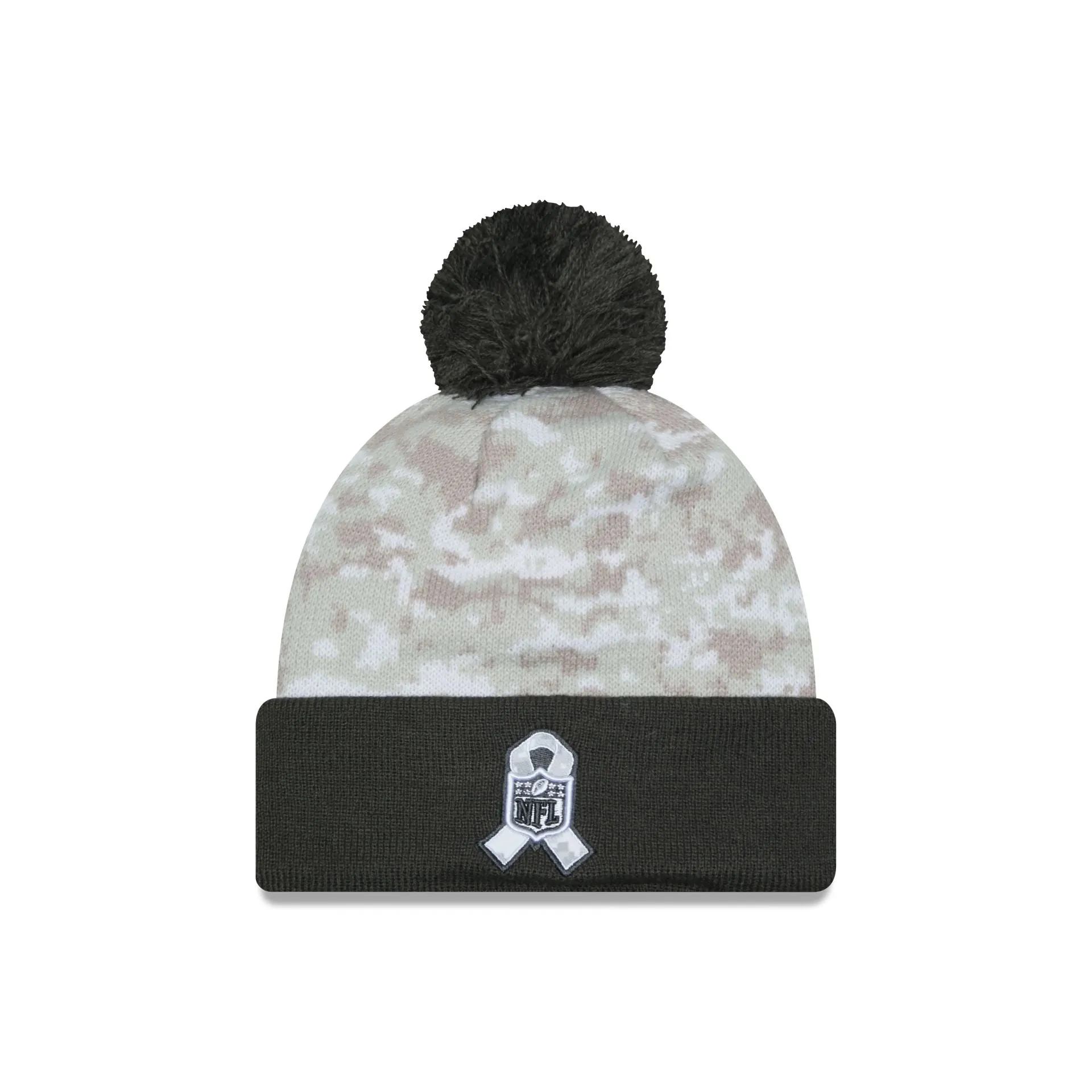 Miami Dolphins 2024 Salute to Service Pom Knit Hat sold by New Era product image thumbnail 2