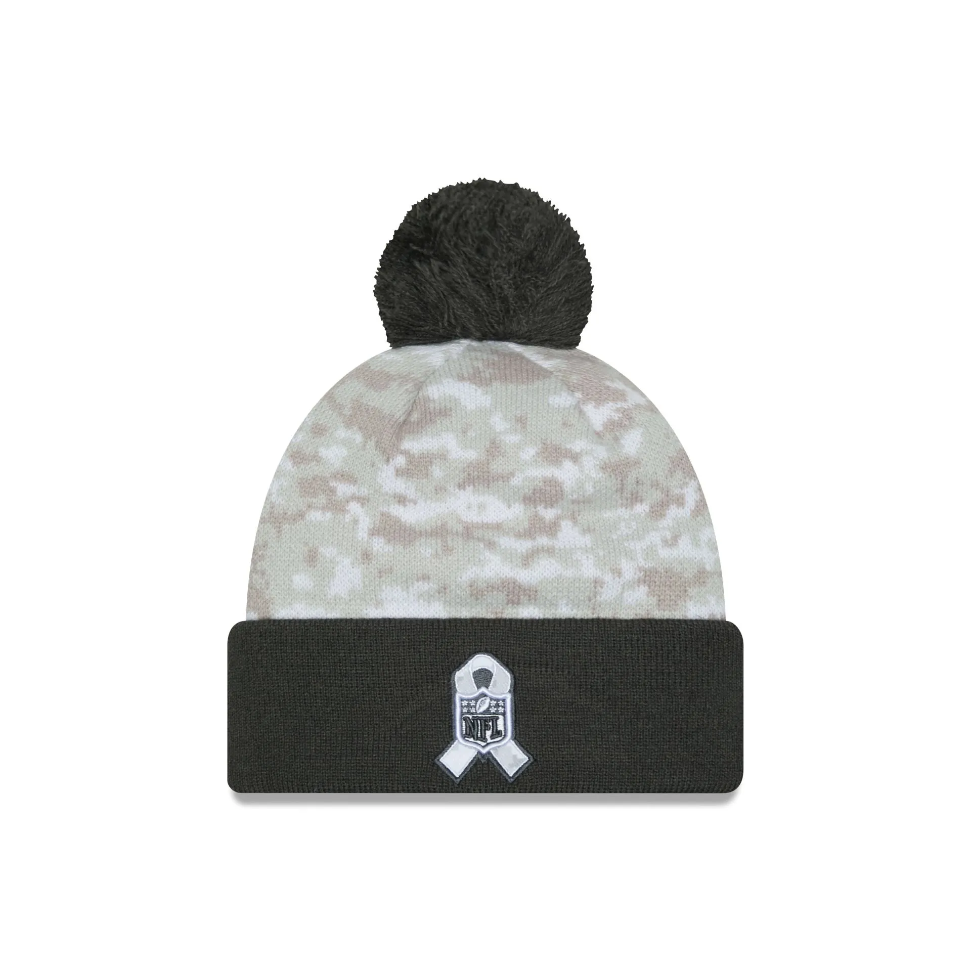 Kansas City Chiefs 2024 Salute to Service Pom Knit Hat sold by New Era product image thumbnail 2