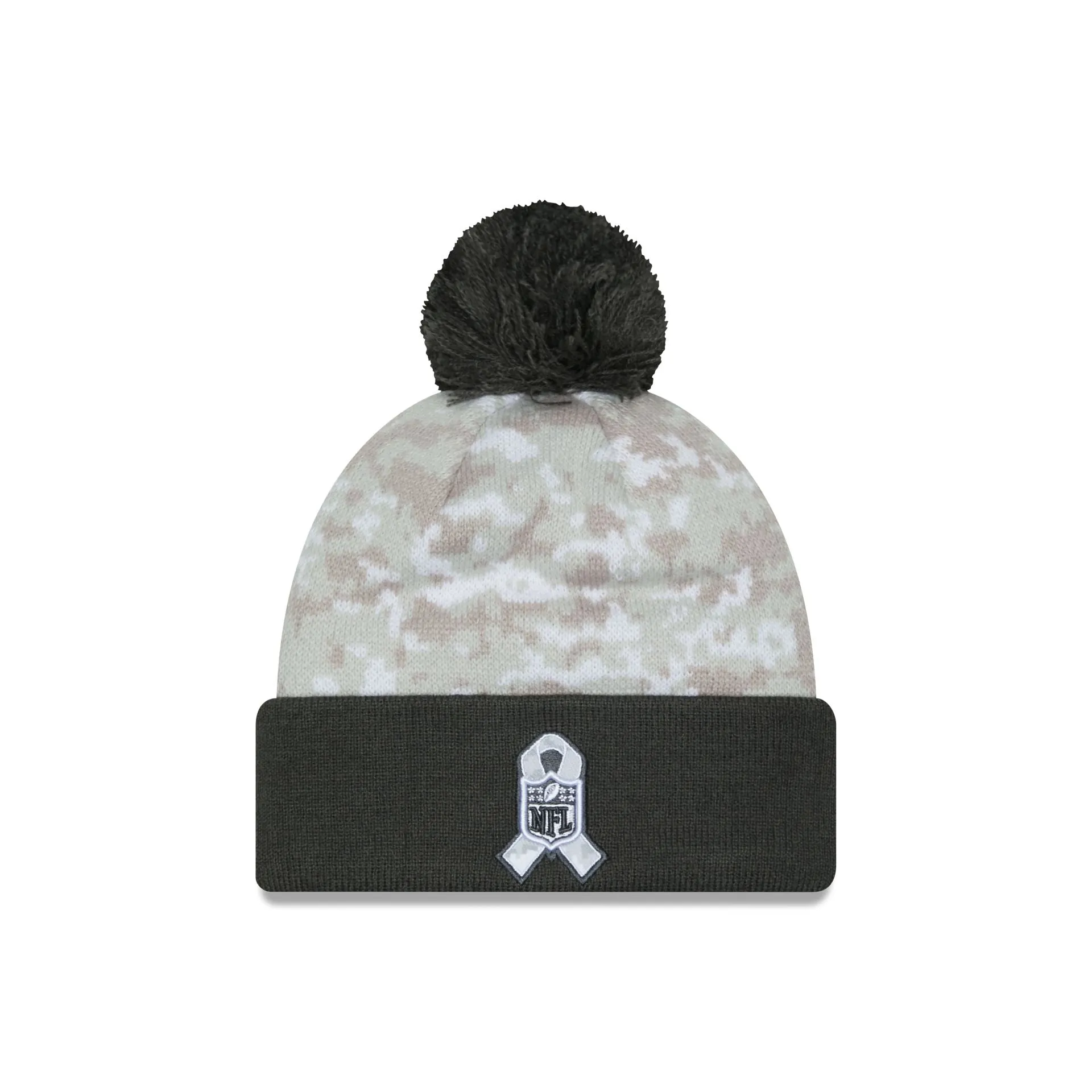 Los Angeles Chargers 2024 Salute to Service Pom Knit Hat sold by New Era product image thumbnail 2