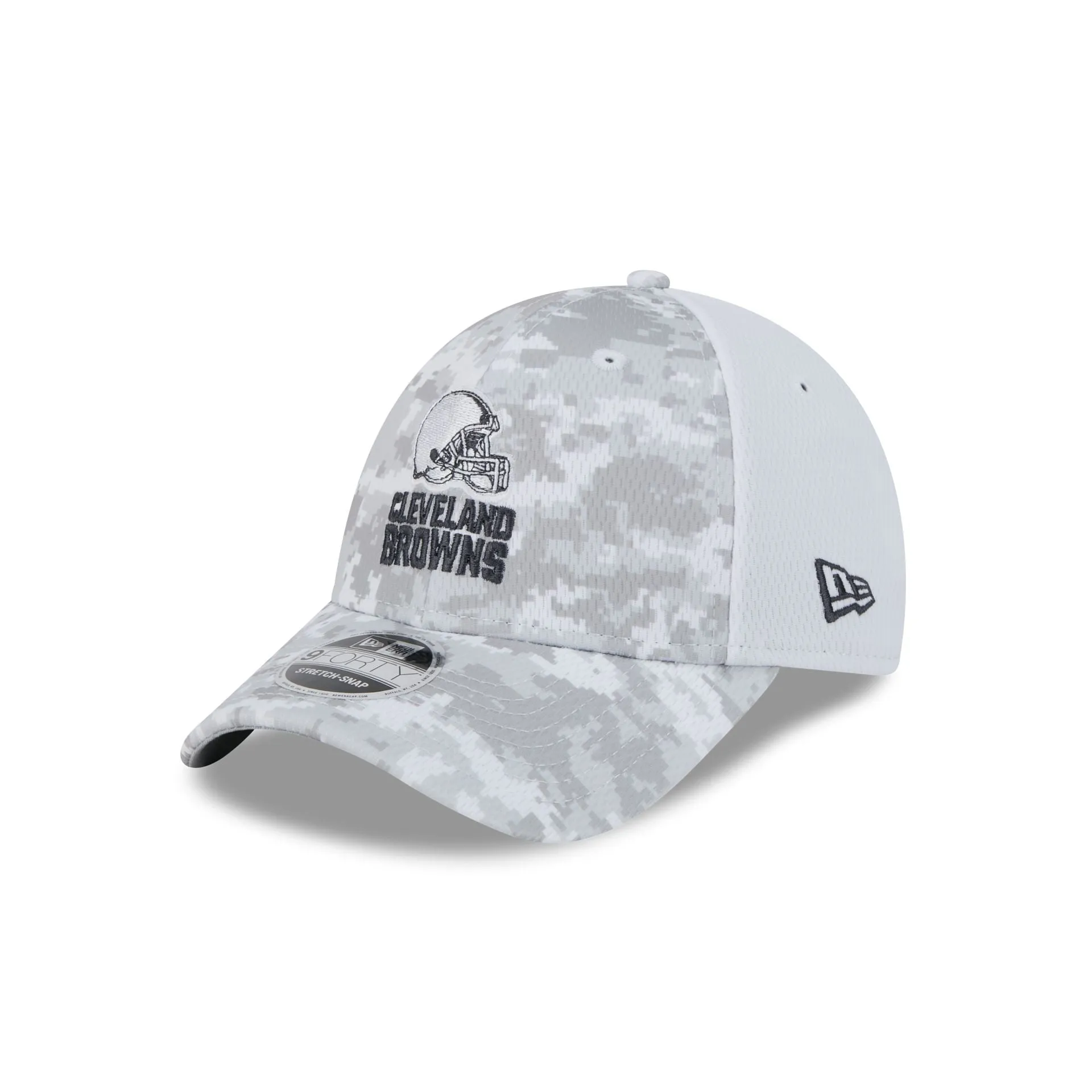 Cleveland Browns 2024 Salute to Service 9FORTY Stretch-Snap Hat sold by New Era product image thumbnail 3