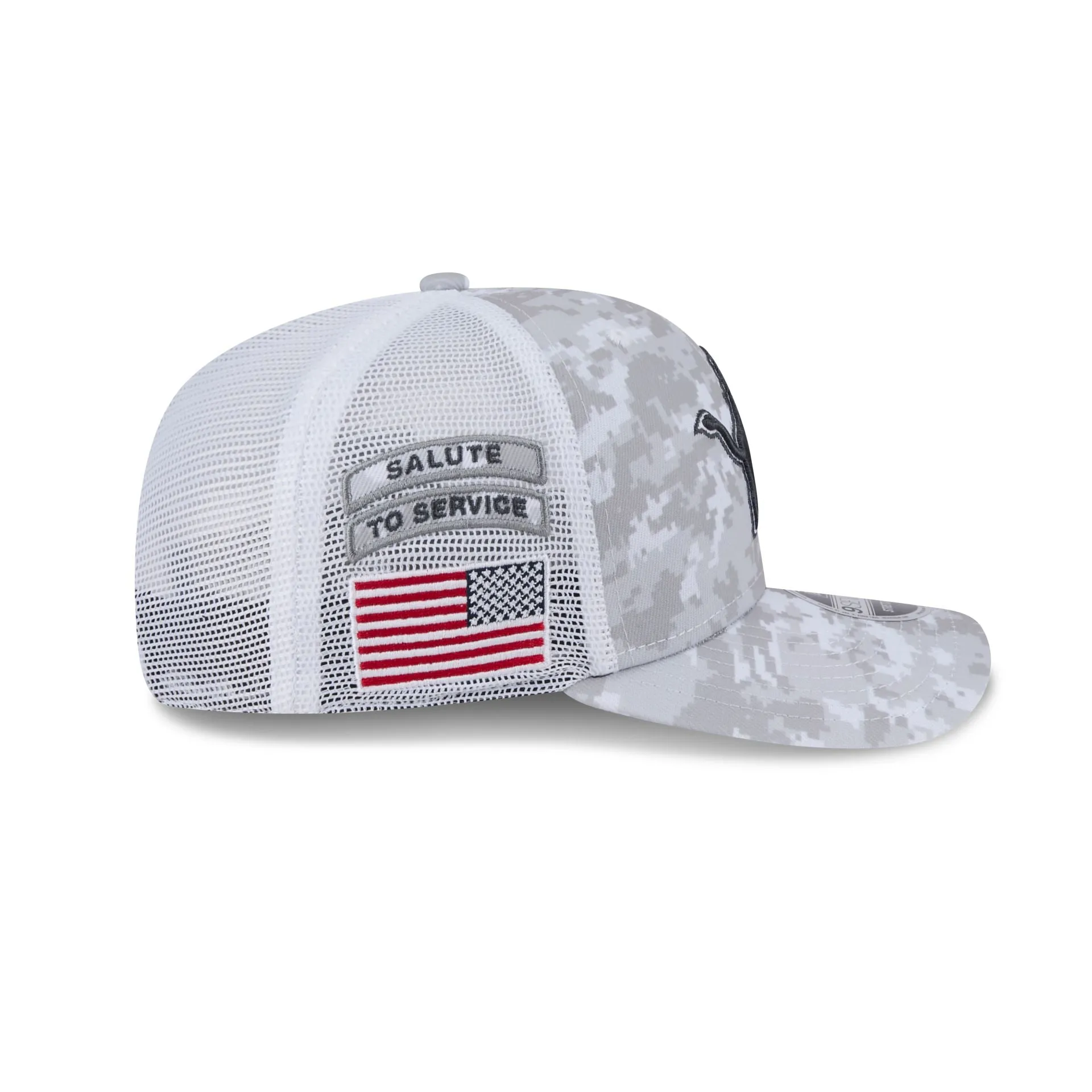 Detroit Lions 2024 Salute to Service 9SEVENTY Trucker Hat sold by New Era product image thumbnail 4