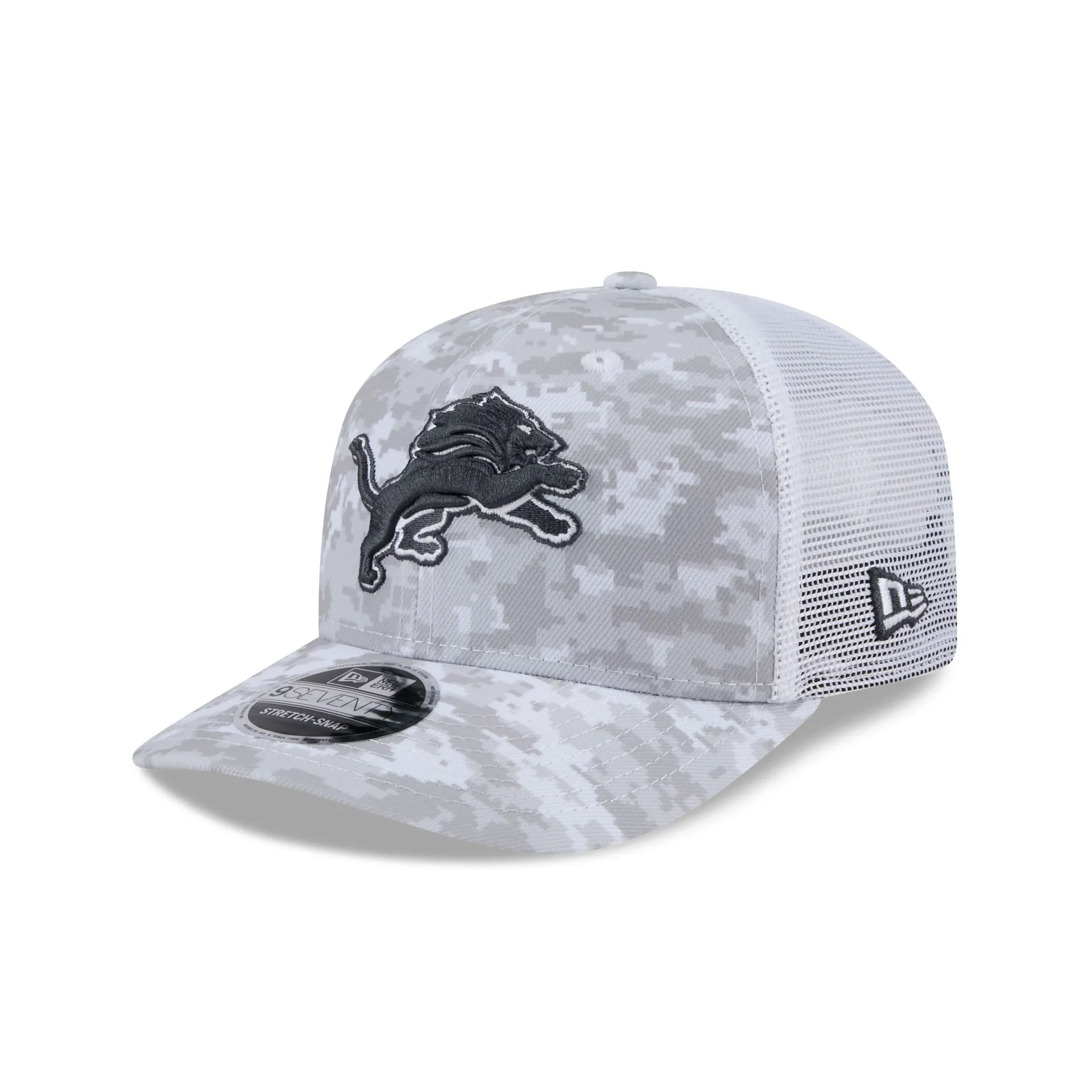 Detroit Lions 2024 Salute to Service 9SEVENTY Trucker Hat sold by New Era product image thumbnail 3