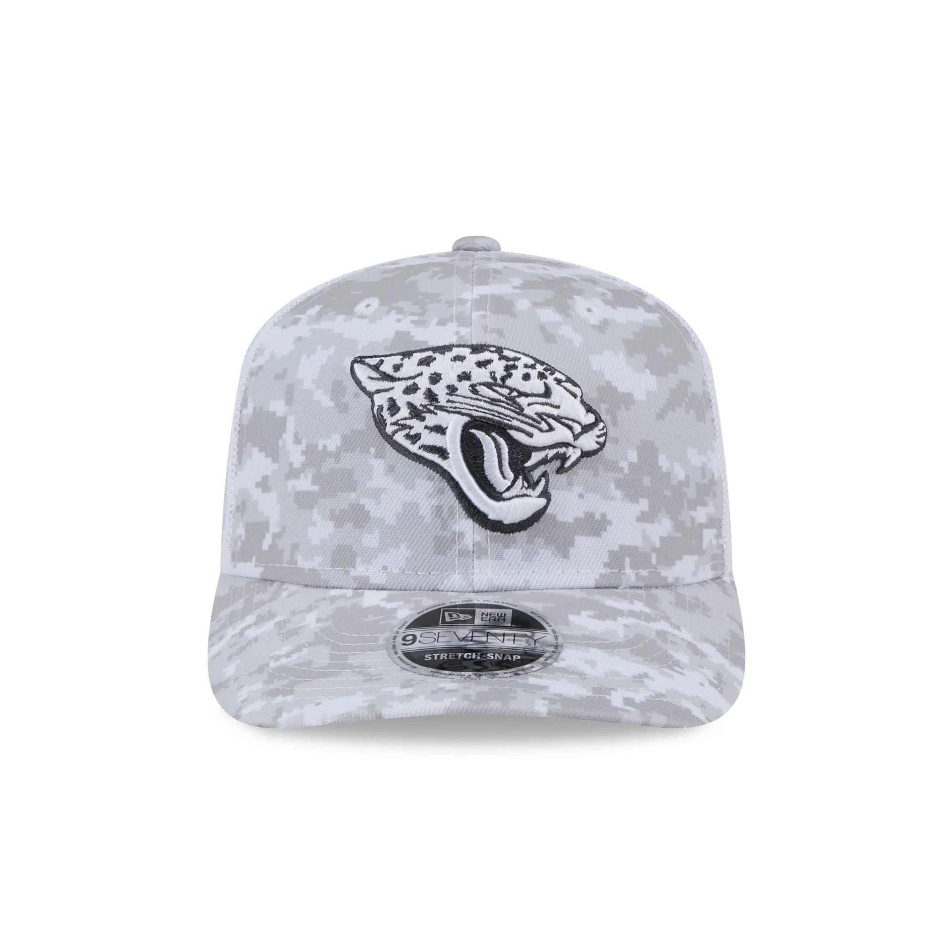 Jacksonville Jaguars 2024 Salute to Service 9SEVENTY Trucker Hat sold by New Era product image thumbnail 2
