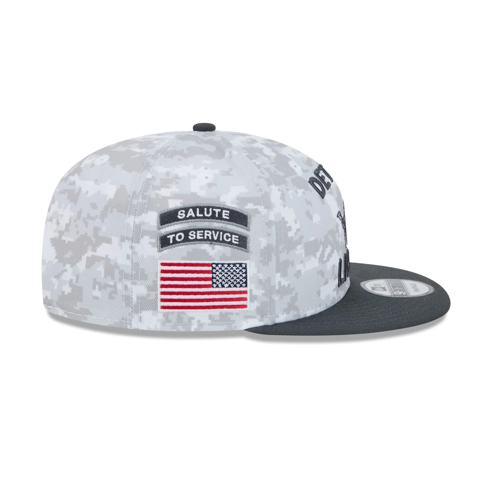 Detroit Lions 2024 Salute to Service 9FIFTY Snapback Hat sold by New Era product image thumbnail 4
