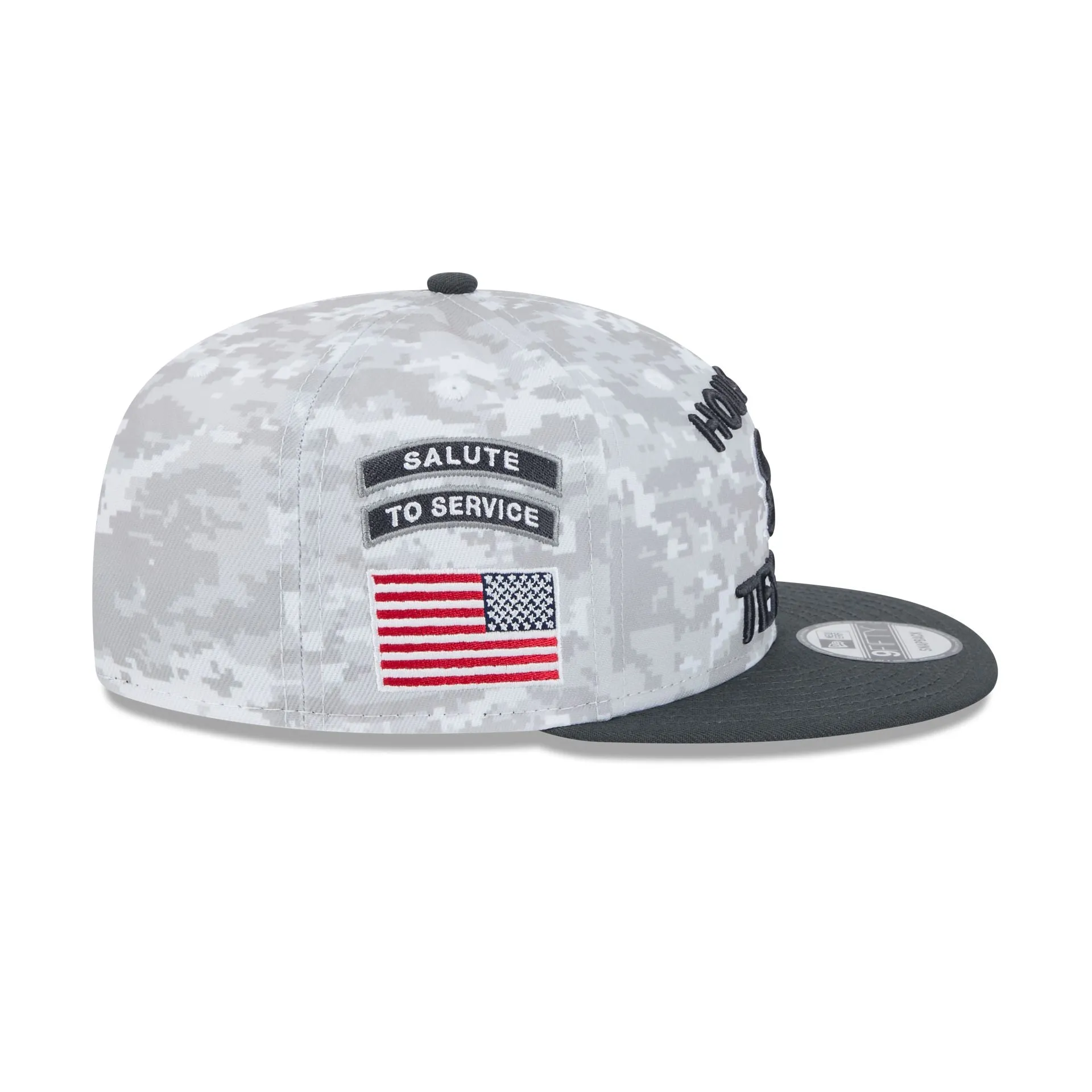 Houston Texans 2024 Salute to Service 9FIFTY Snapback Hat sold by New Era product image thumbnail 4