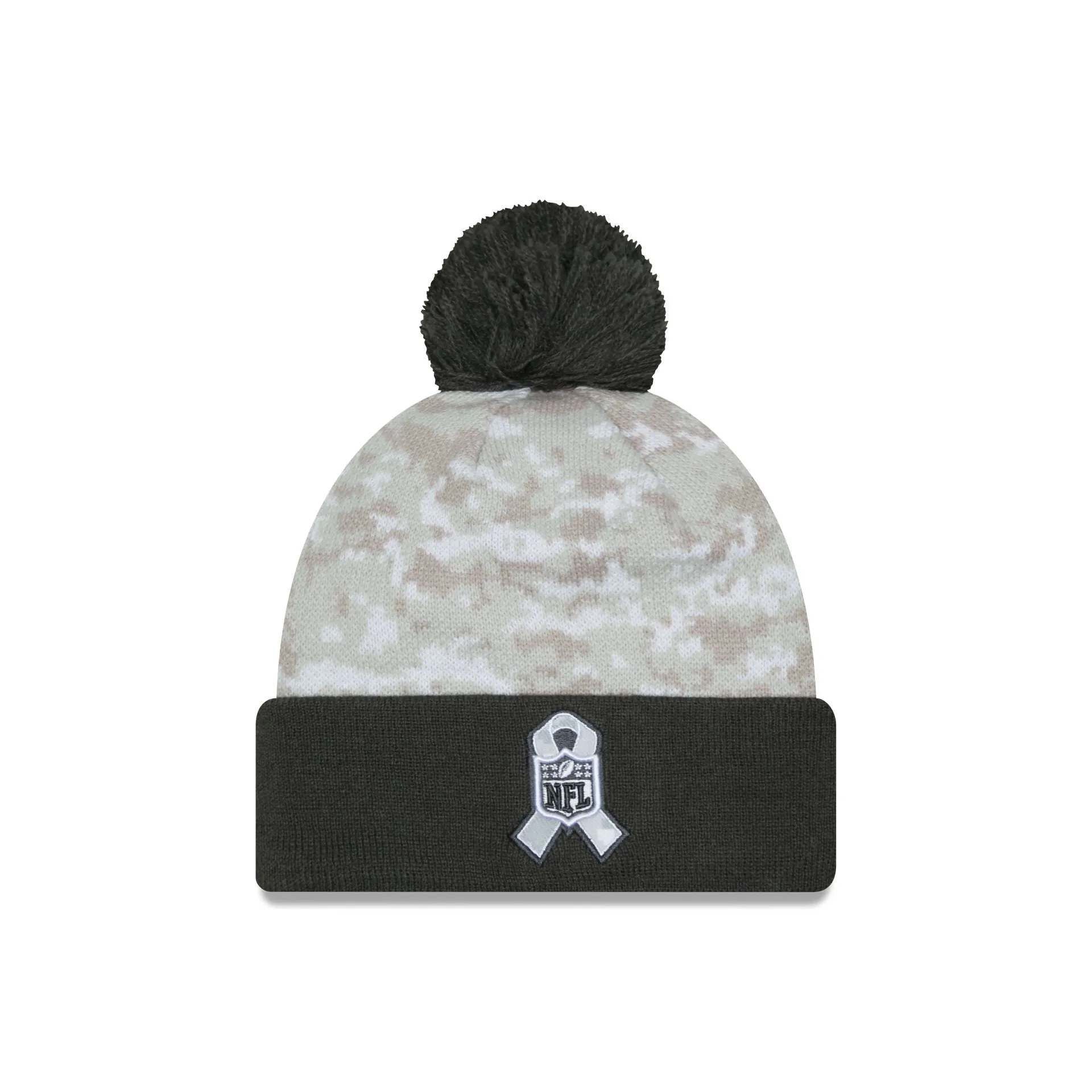 Detroit Lions 2024 Salute to Service Pom Knit Hat sold by New Era product image thumbnail 2