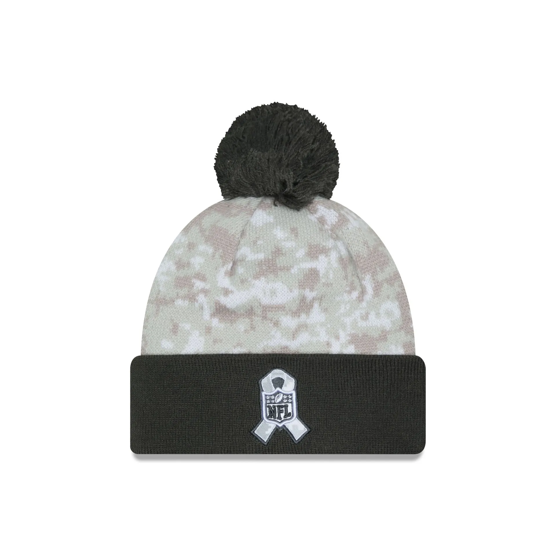 Green Bay Packers 2024 Salute to Service Pom Knit Hat sold by New Era product image thumbnail 2