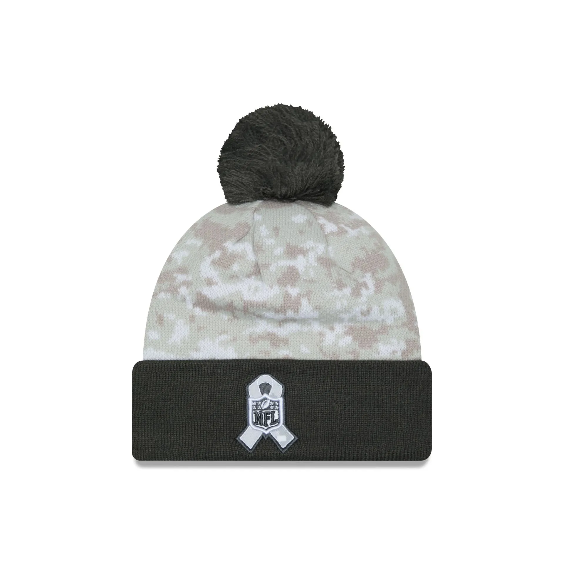 Houston Texans 2024 Salute to Service Pom Knit Hat sold by New Era product image thumbnail 2