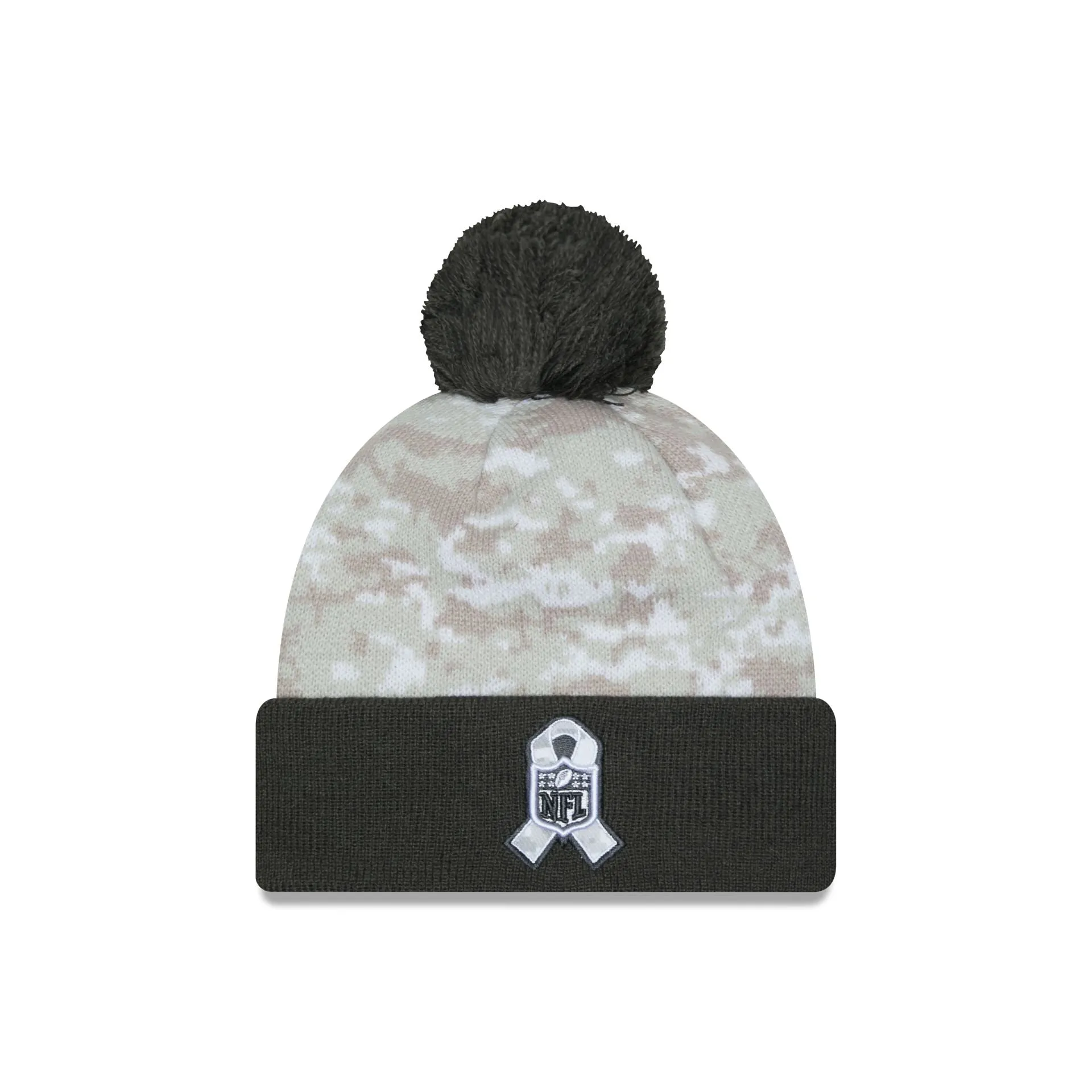 Indianapolis Colts 2024 Salute to Service Pom Knit Hat sold by New Era product image thumbnail 2