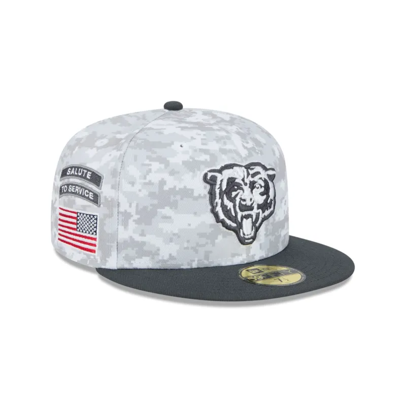 Chicago Bears GSH 2024 Salute to Service 59FIFTY Fitted sold by New Era
