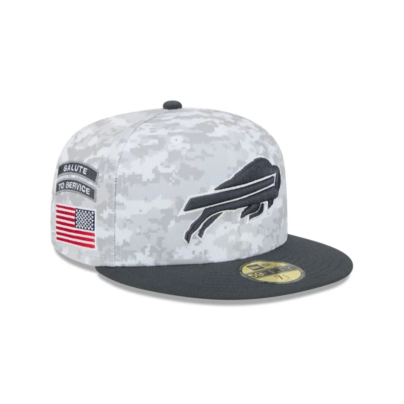 Buffalo Bills 2024 Salute to Service 59FIFTY Fitted Hat sold by New Era