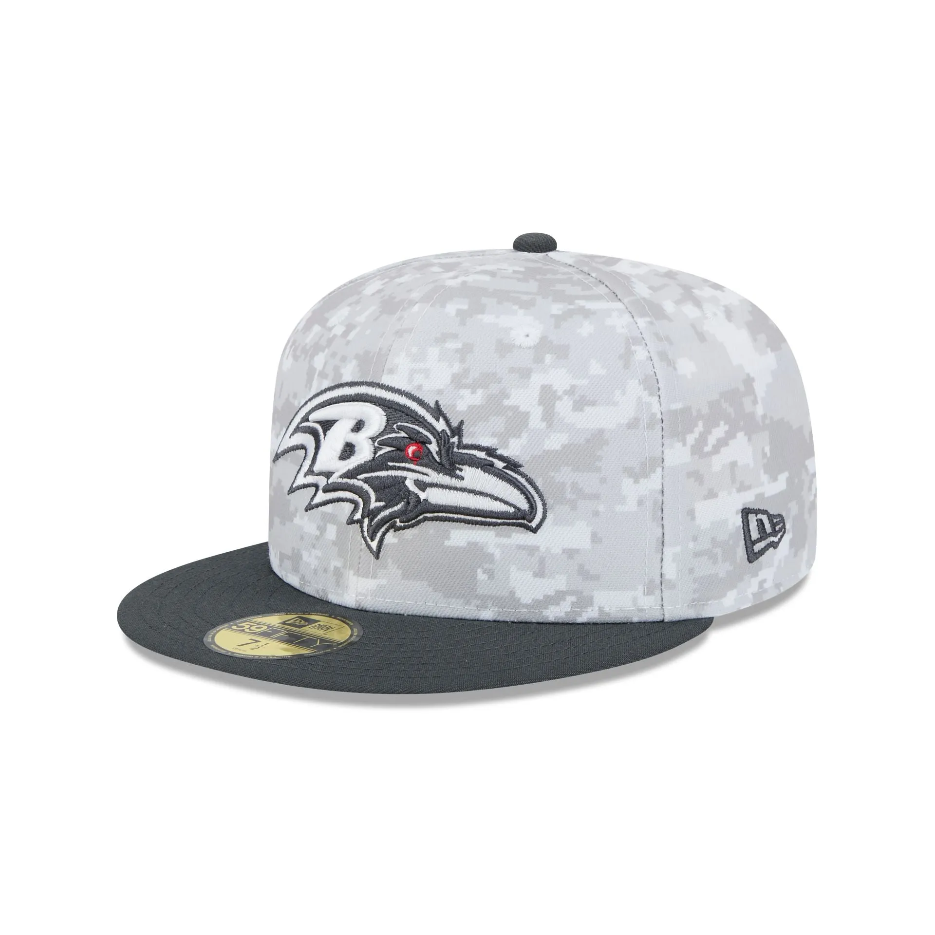 Baltimore Ravens 2024 Salute to Service 59FIFTY Fitted Hat sold by New Era product image thumbnail 3