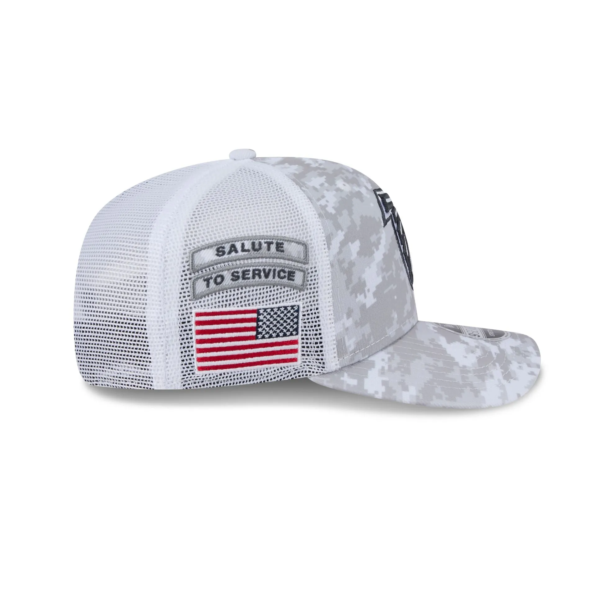 Atlanta Falcons 2024 Salute to Service 9SEVENTY Trucker Hat sold by New Era product image thumbnail 4