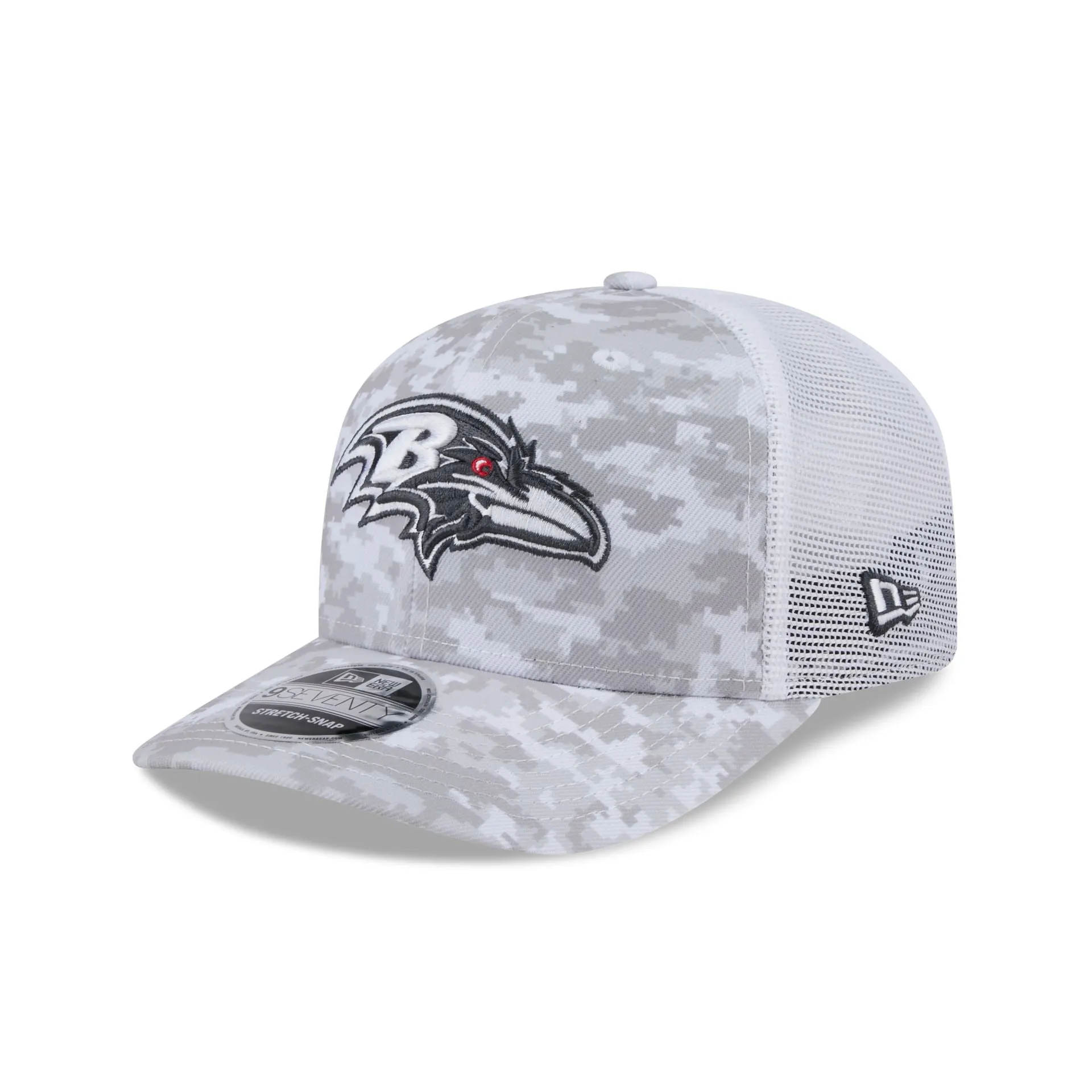 Baltimore Ravens 2024 Salute to Service 9SEVENTY Trucker Hat sold by New Era product image thumbnail 3