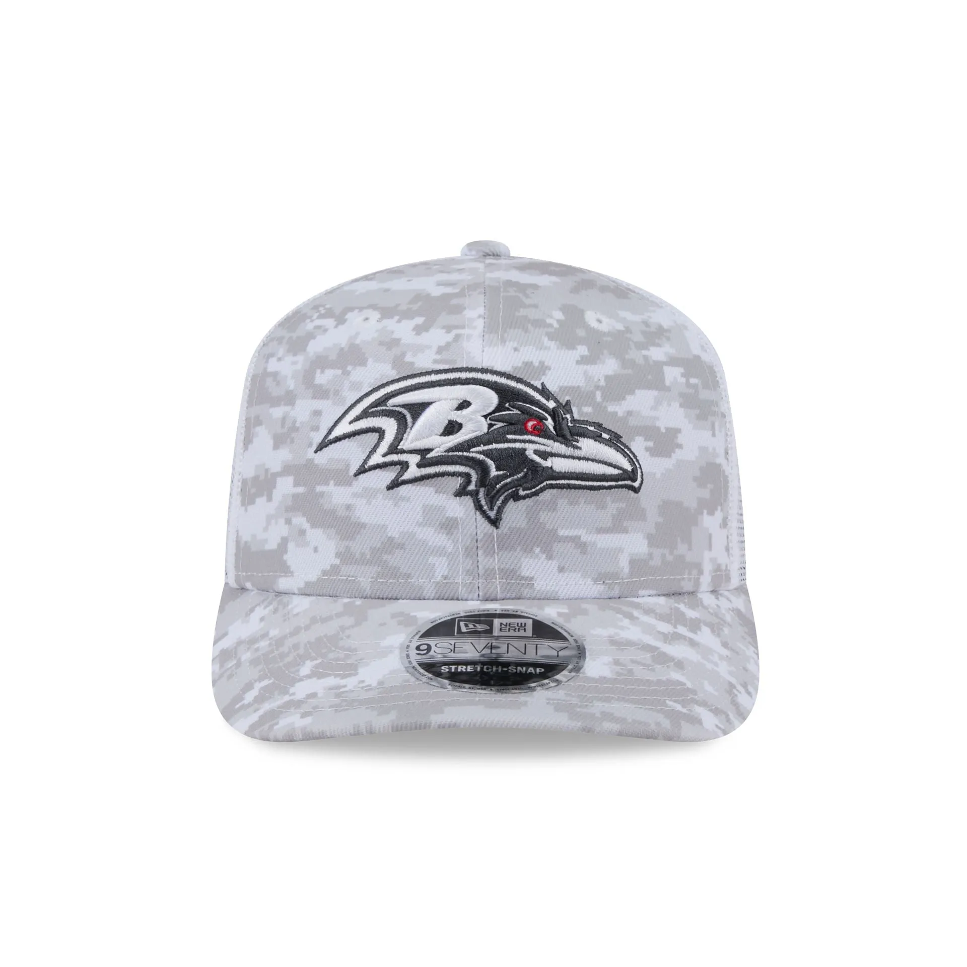 Baltimore Ravens 2024 Salute to Service 9SEVENTY Trucker Hat sold by New Era product image thumbnail 2
